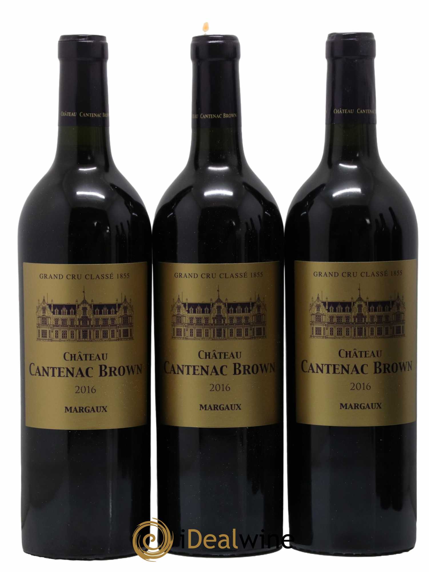 Château Cantenac Brown 3ème Grand Cru Classé 2016 - Lotto di 6 bottiglie - 1
