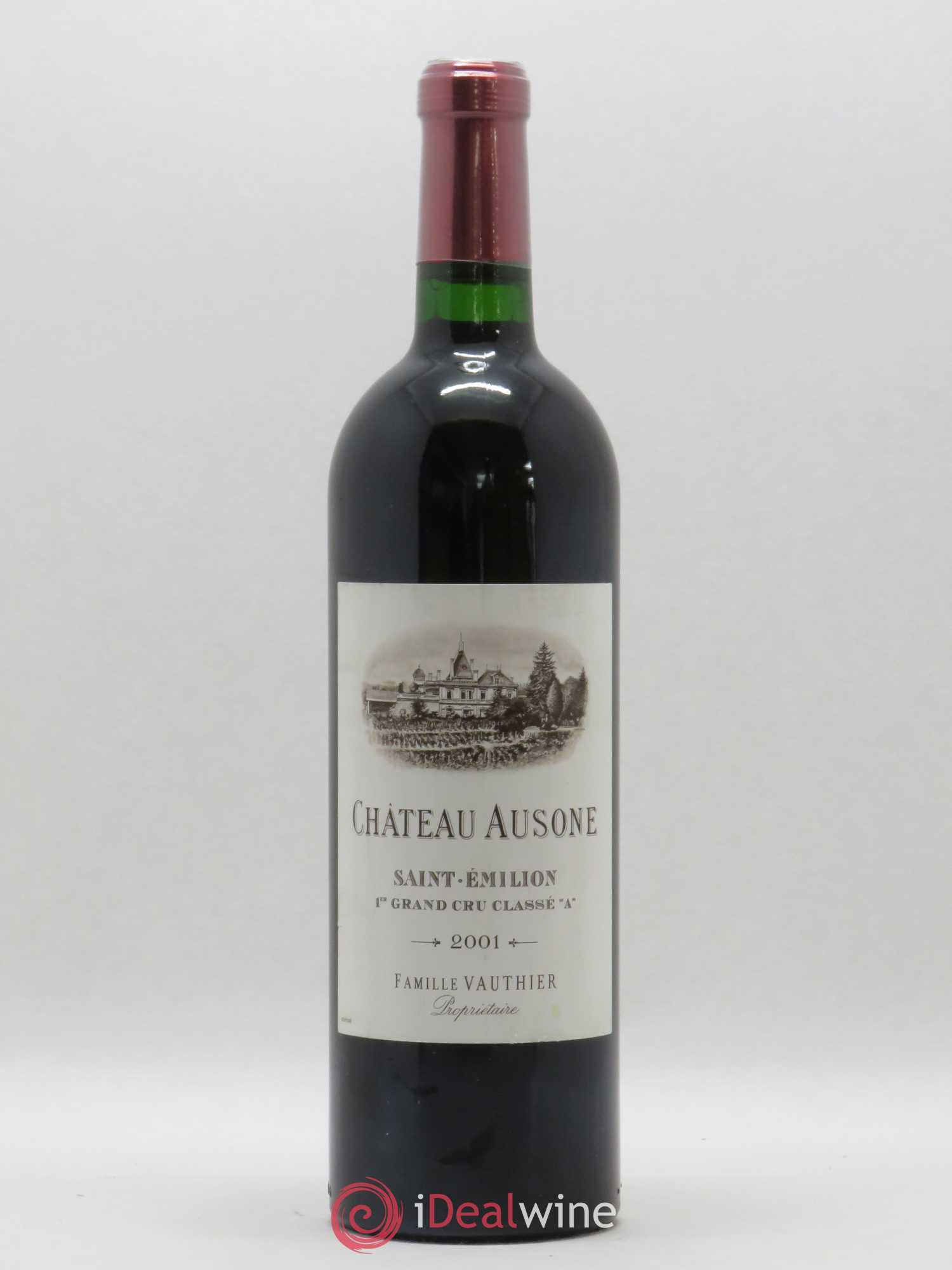 Château Ausone 1er Grand Cru Classé A 2001 - Lot de 1 bouteille - 0