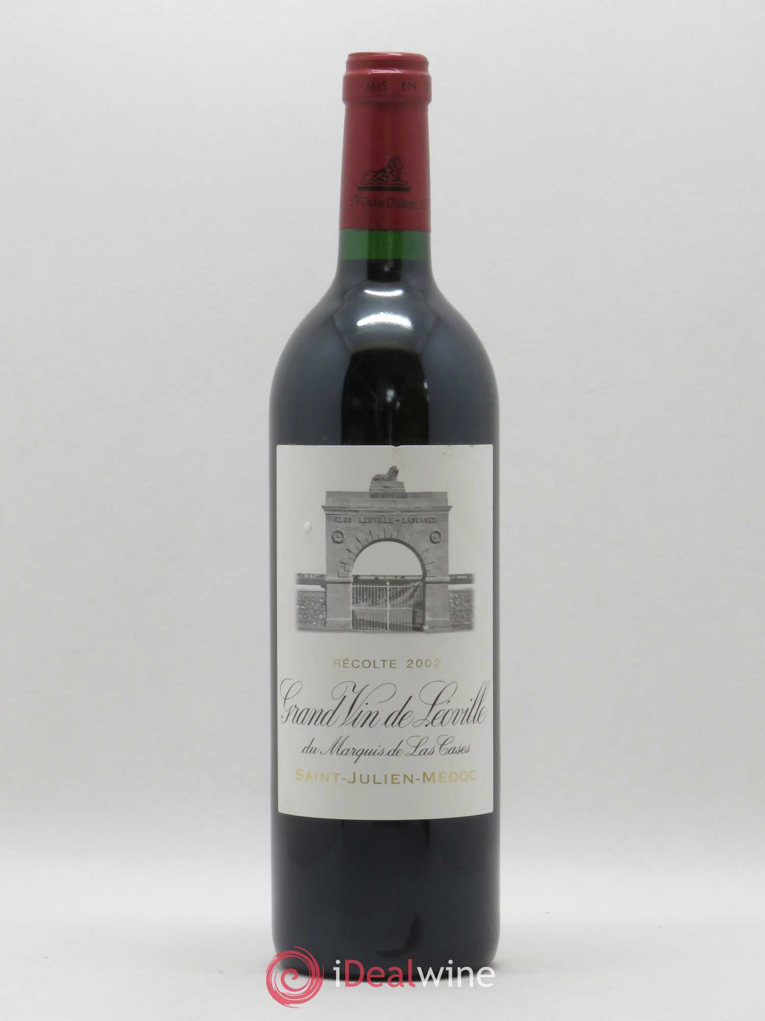 Château Léoville Las Cases 2ème Grand Cru Classé 2002 - Lot de 1 bouteille - 0