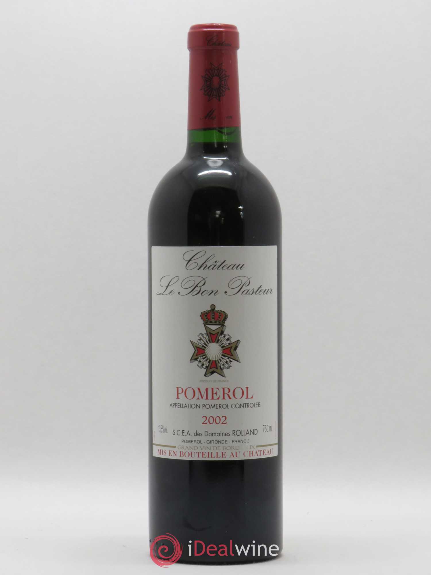 Château le Bon Pasteur 2002 - Lot de 1 bouteille - 0