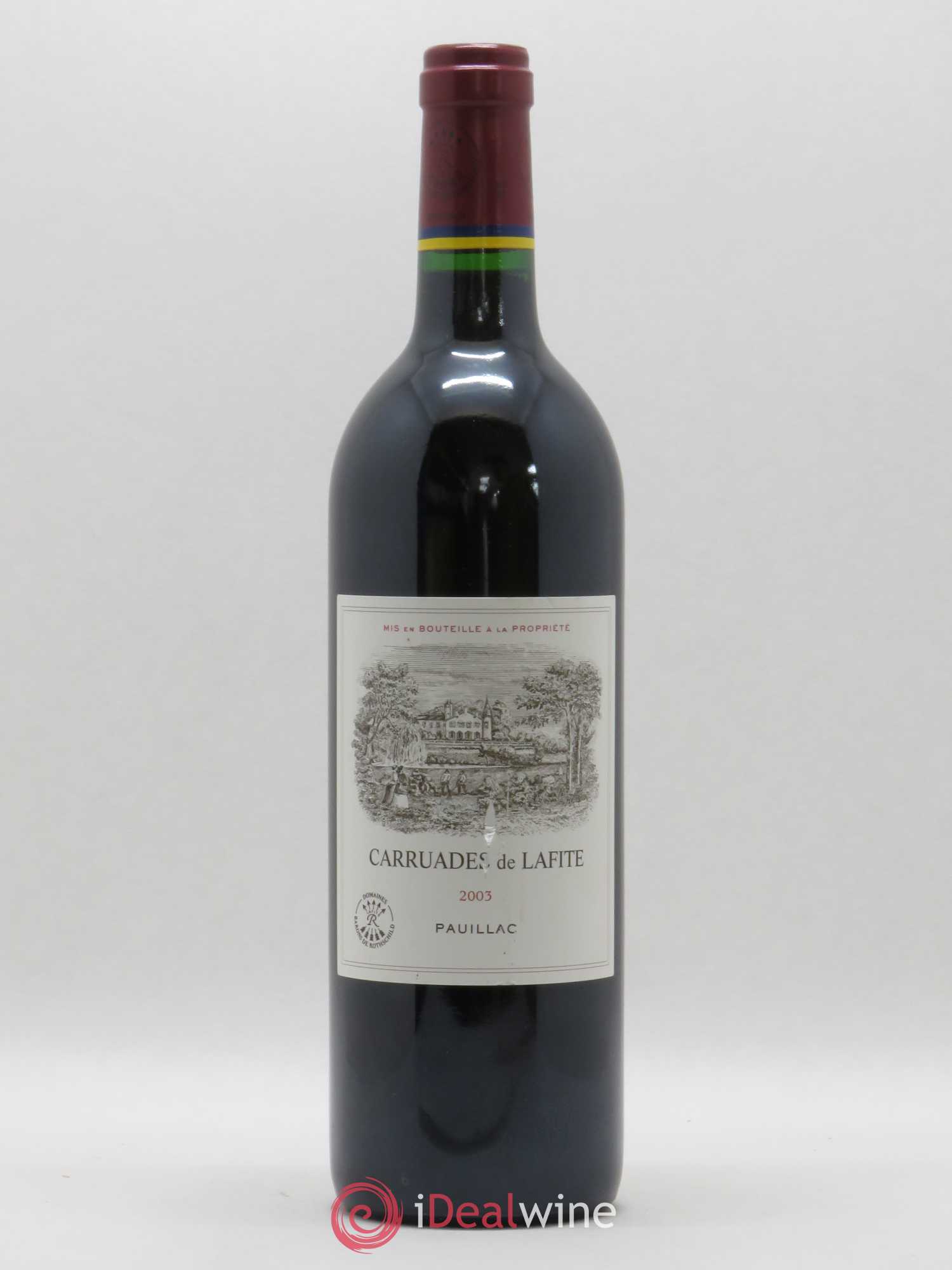 Carruades de Lafite Rothschild Second Vin 2003 - Lot de 1 bouteille - 0