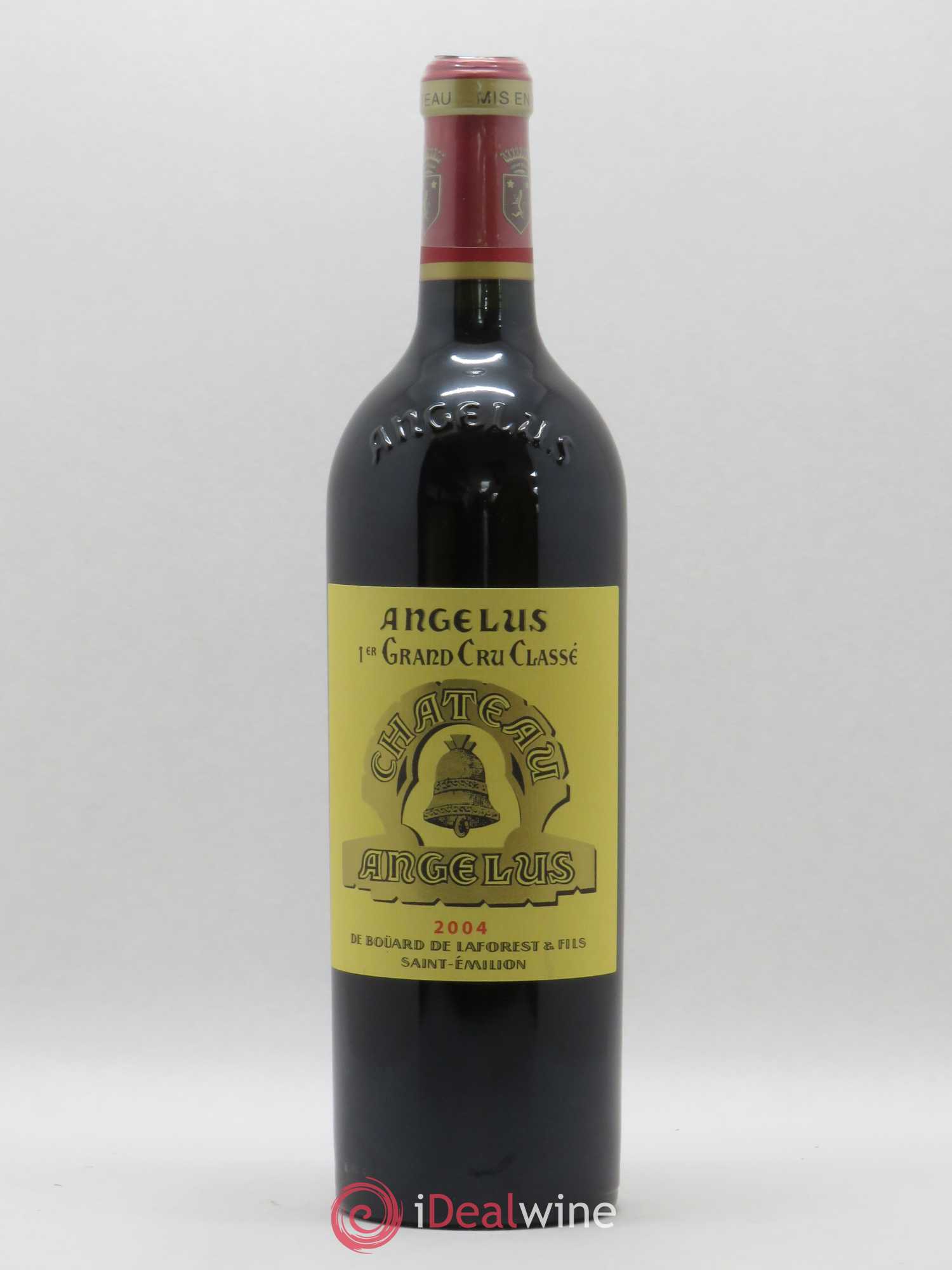 Château Angélus 1er Grand Cru Classé A 2004 - Lot de 1 bouteille - 0