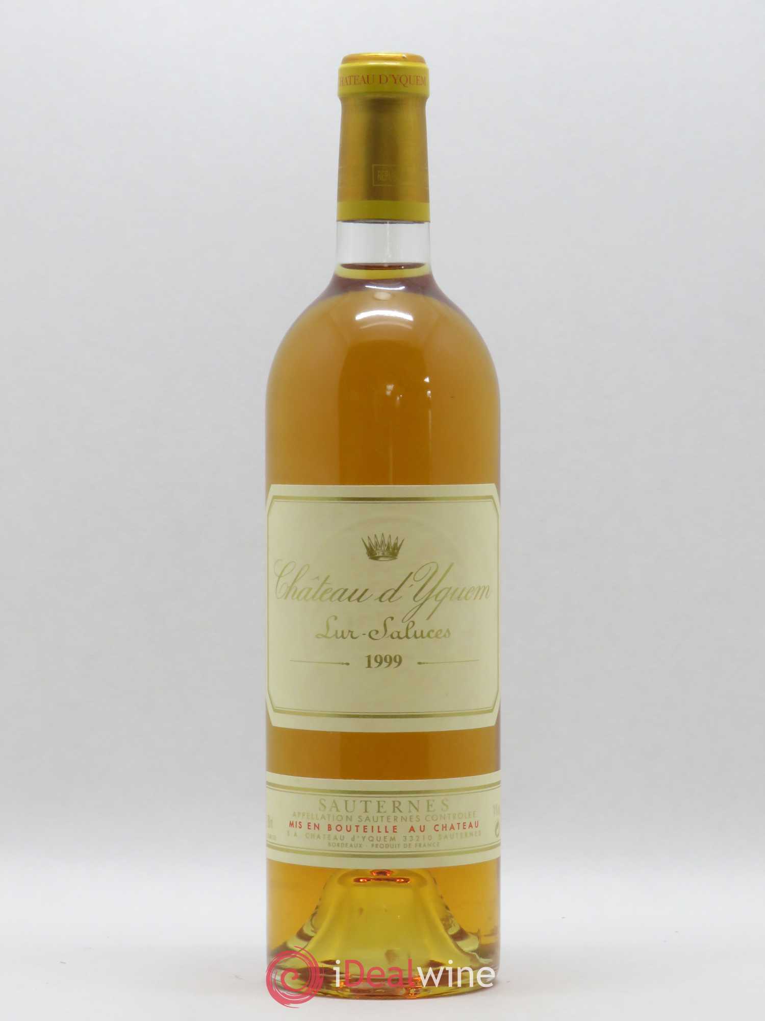 Château d' Yquem 1er Cru Classé Supérieur 1999 - Lotto di 1 bottiglia - 0
