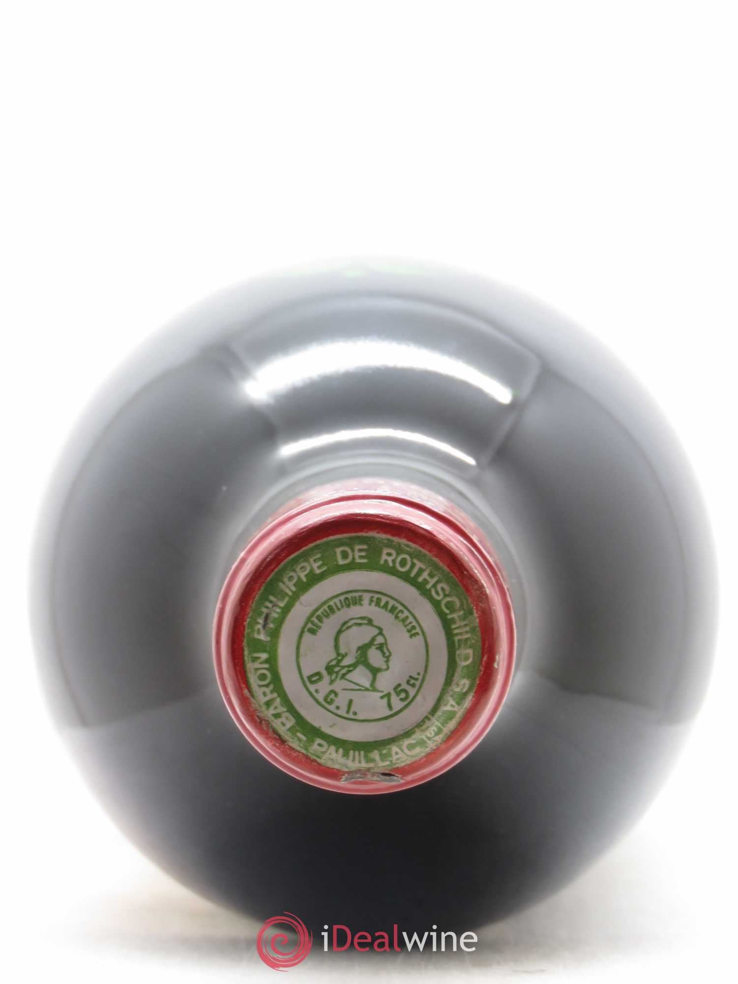 Château Mouton Rothschild 1er Grand Cru Classé 1989 - Lot de 1 bouteille - 2