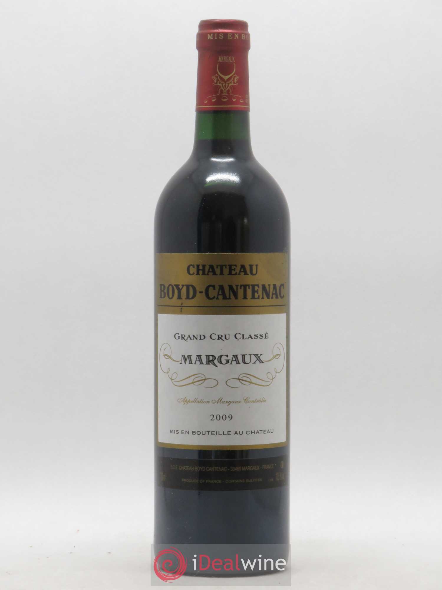 Château Boyd Cantenac 3ème Grand Cru Classé 2009 - Lot de 1 bouteille - 0
