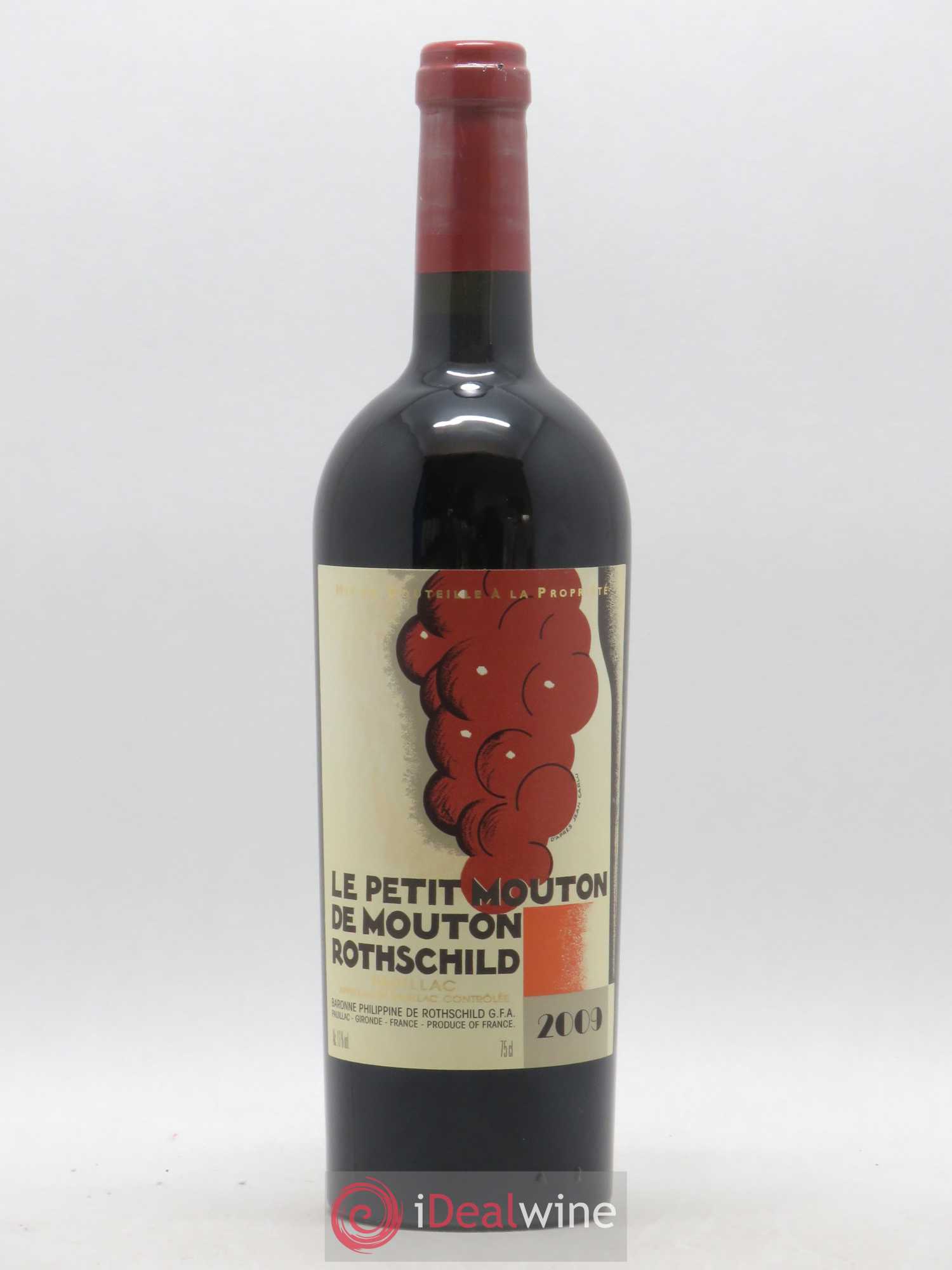 Petit Mouton Second Vin 2009 - Lot de 1 bouteille - 0