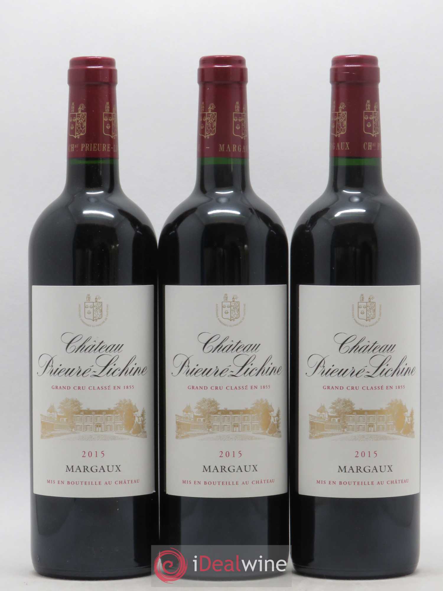 Château Prieuré Lichine 4ème Grand Cru Classé 2015 - Lot de 6 bouteilles - 1