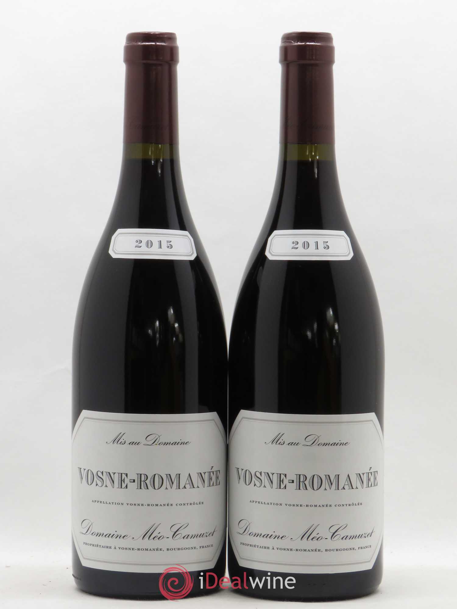 Vosne-Romanée Méo-Camuzet (Domaine) 2015 - Lot de 2 bouteilles - 0