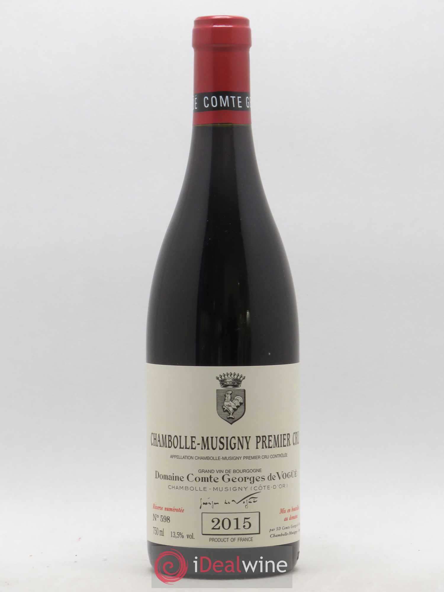 Chambolle-Musigny 1er Cru Comte Georges de Vogüé 2015 - Lot de 1 bouteille - 0
