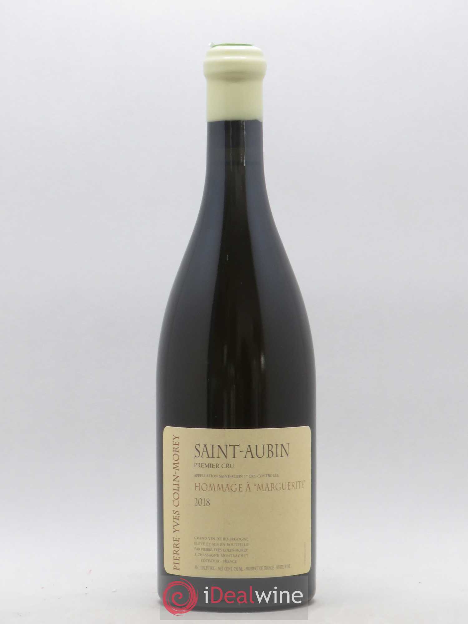 Saint-Aubin 1er Cru Hommage à Marguerite Pierre-Yves Colin Morey 2018 - Lot de 1 bouteille - 0