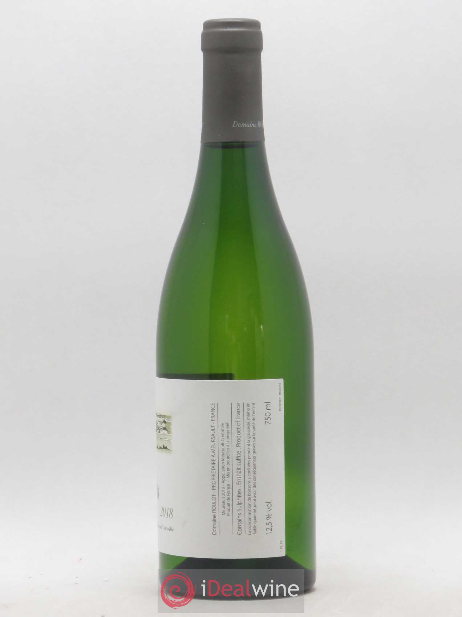 Meursault Roulot (Domaine) Village 2018 - Lot de 1 bouteille - 1