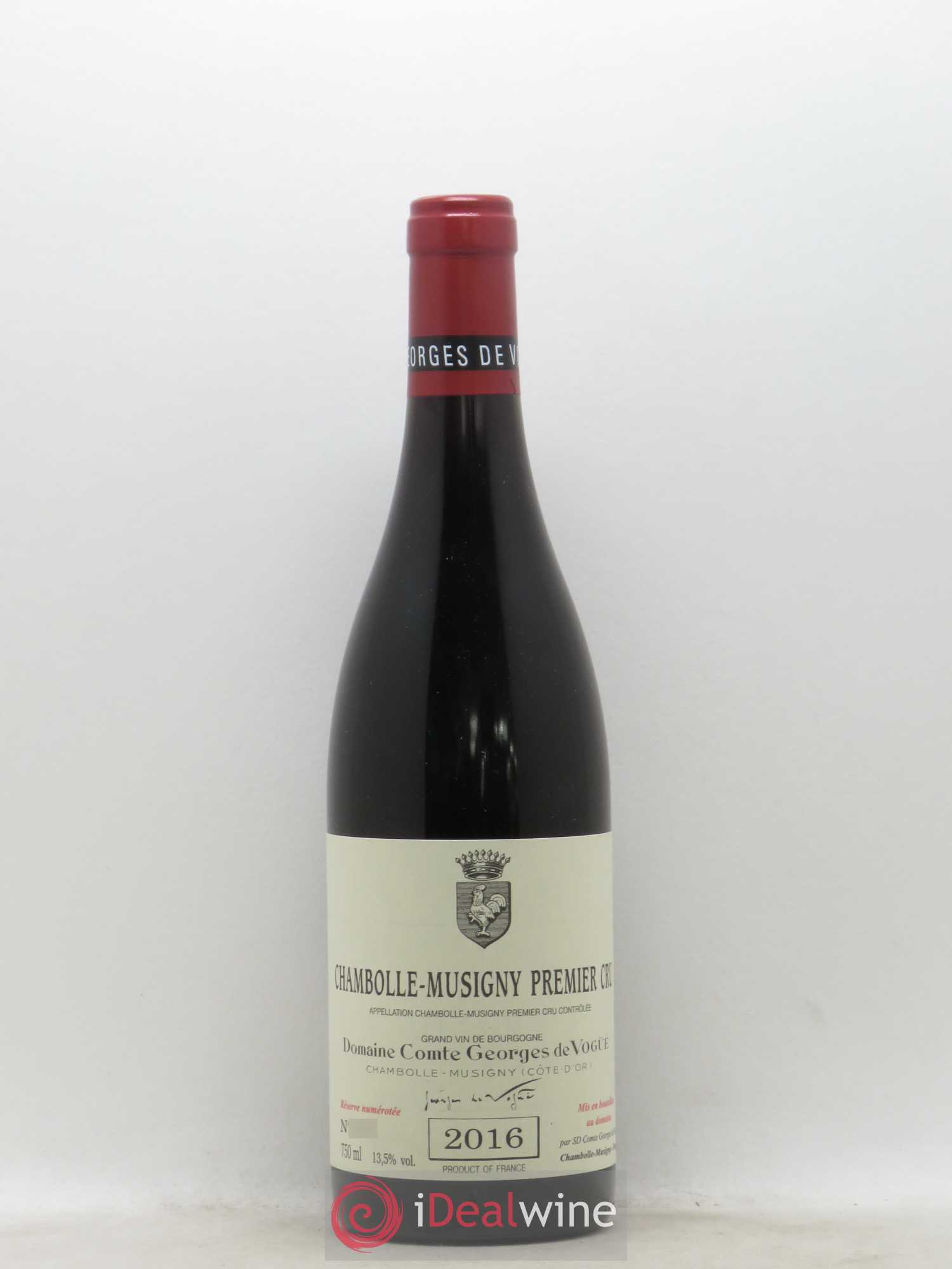 Chambolle-Musigny 1er Cru Comte Georges de Vogüé 2016 - Lot de 1 bouteille - 0