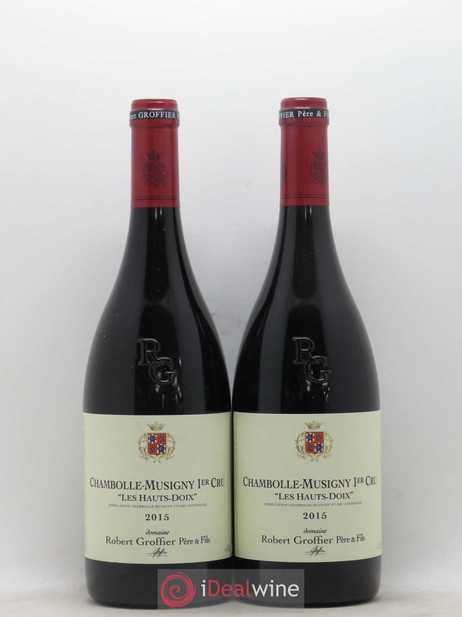 Chambolle-Musigny 1er Cru Les Hauts Doix Robert Groffier Père & Fils (Domaine) 2015 - Lot de 2 bouteilles - 0