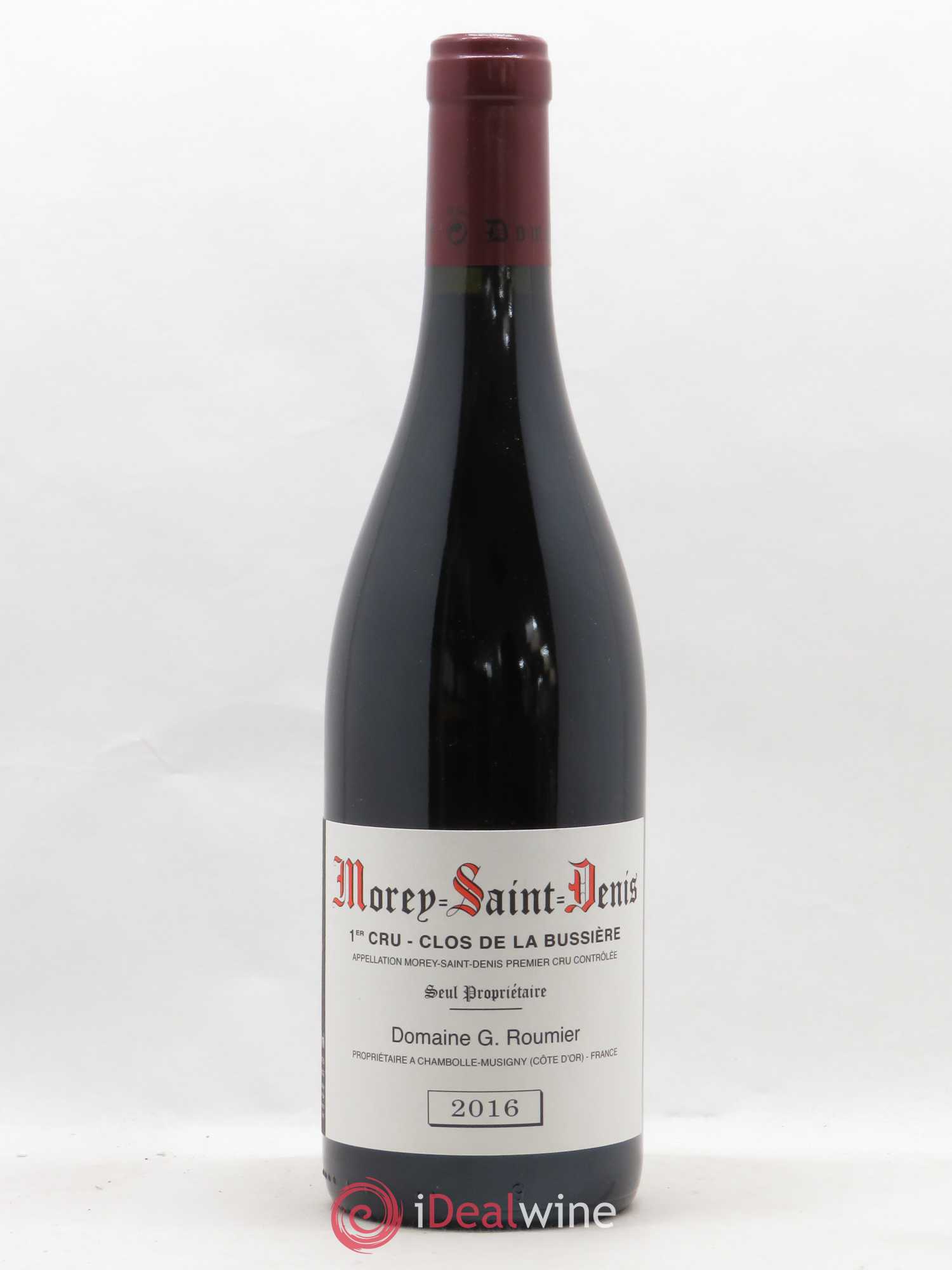 Morey-Saint-Denis 1er Cru Clos de la Bussière Georges Roumier (Domaine) 2016 - Lot de 1 bouteille - 0