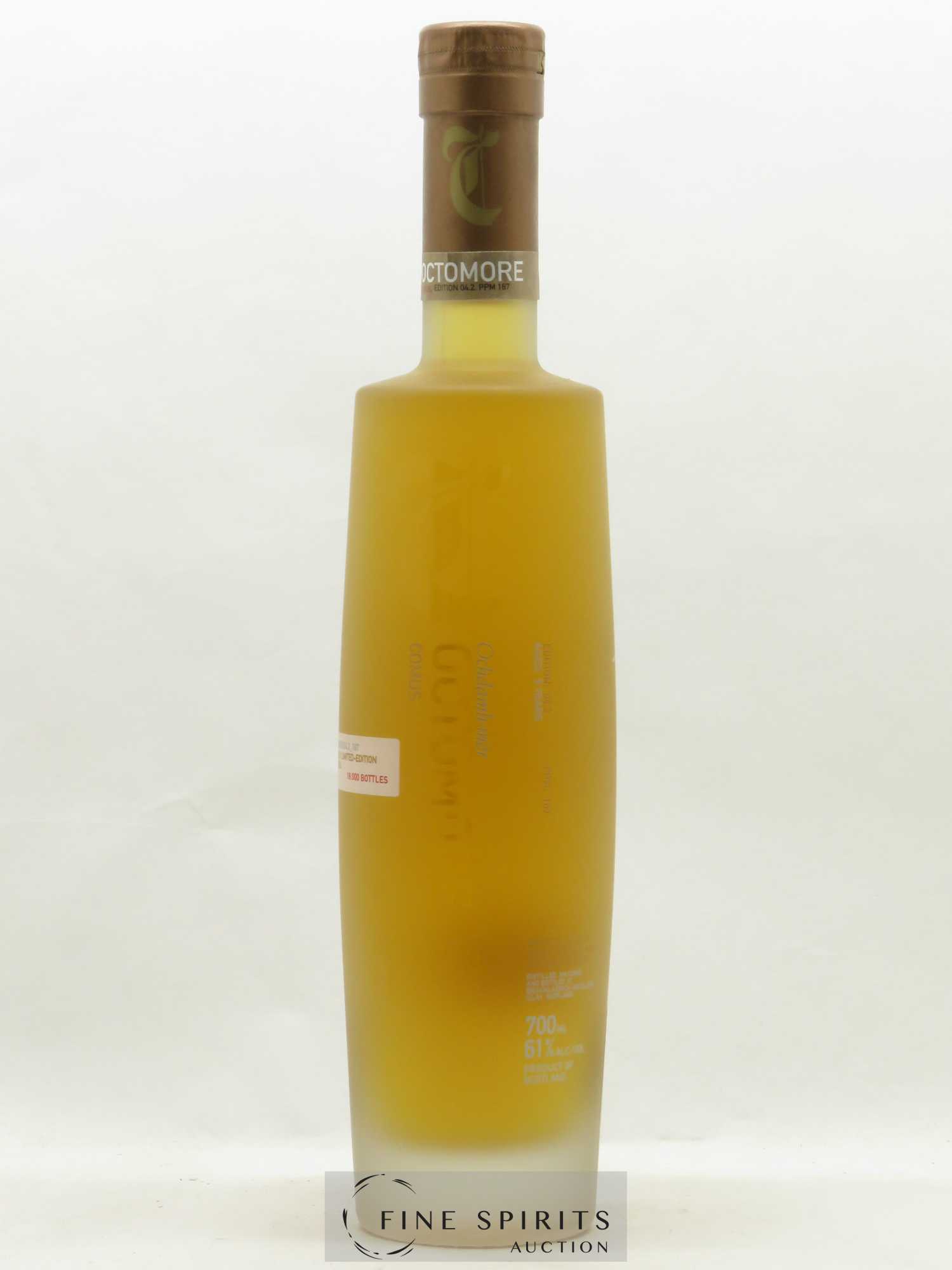 Octomore 5 years Of. Edition 04.2 Comus signé par Marc Reynier - Posten von 1 Flasche - 1