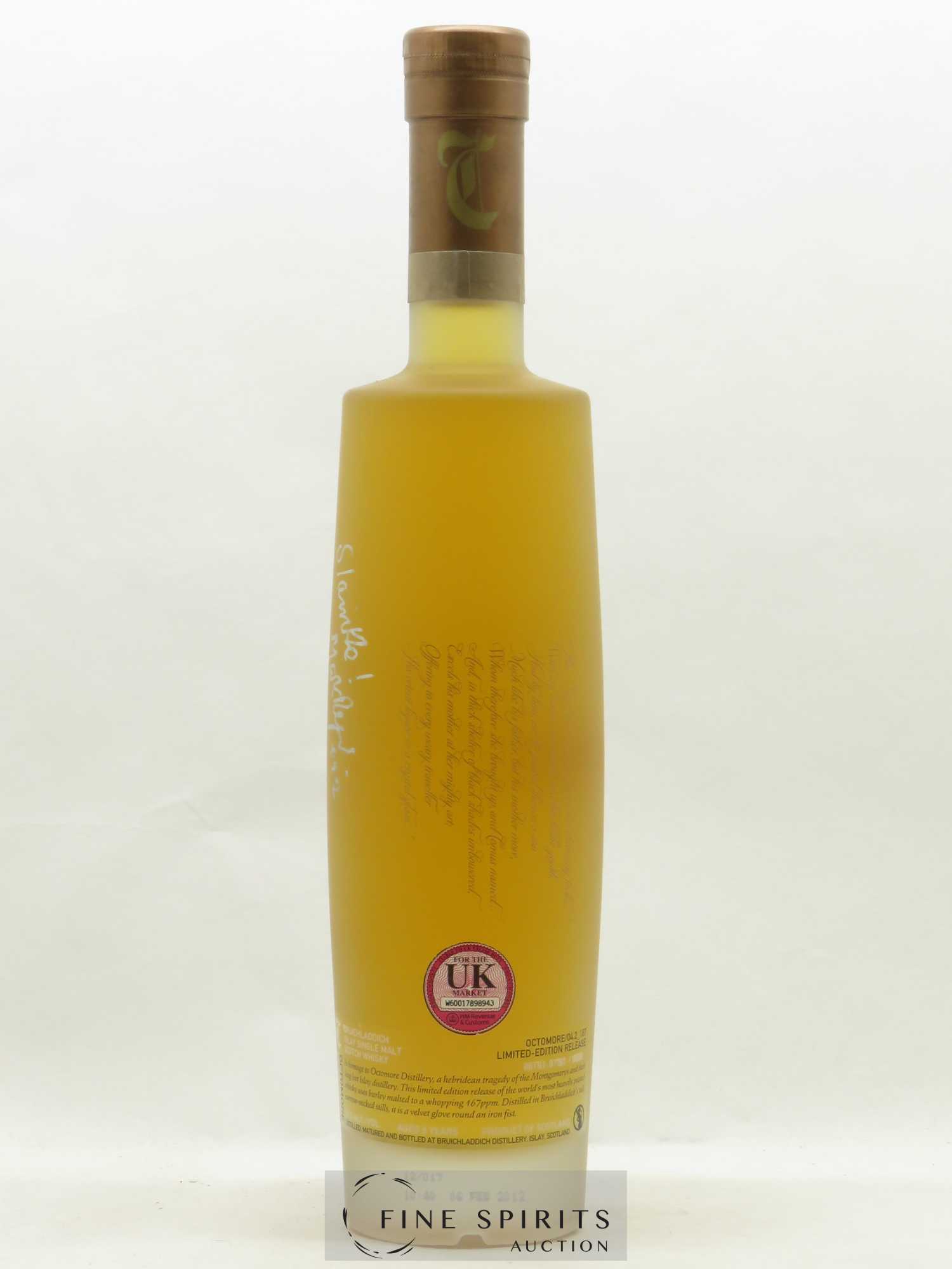 Octomore 5 years Of. Edition 04.2 Comus signé par Marc Reynier - Posten von 1 Flasche - 2
