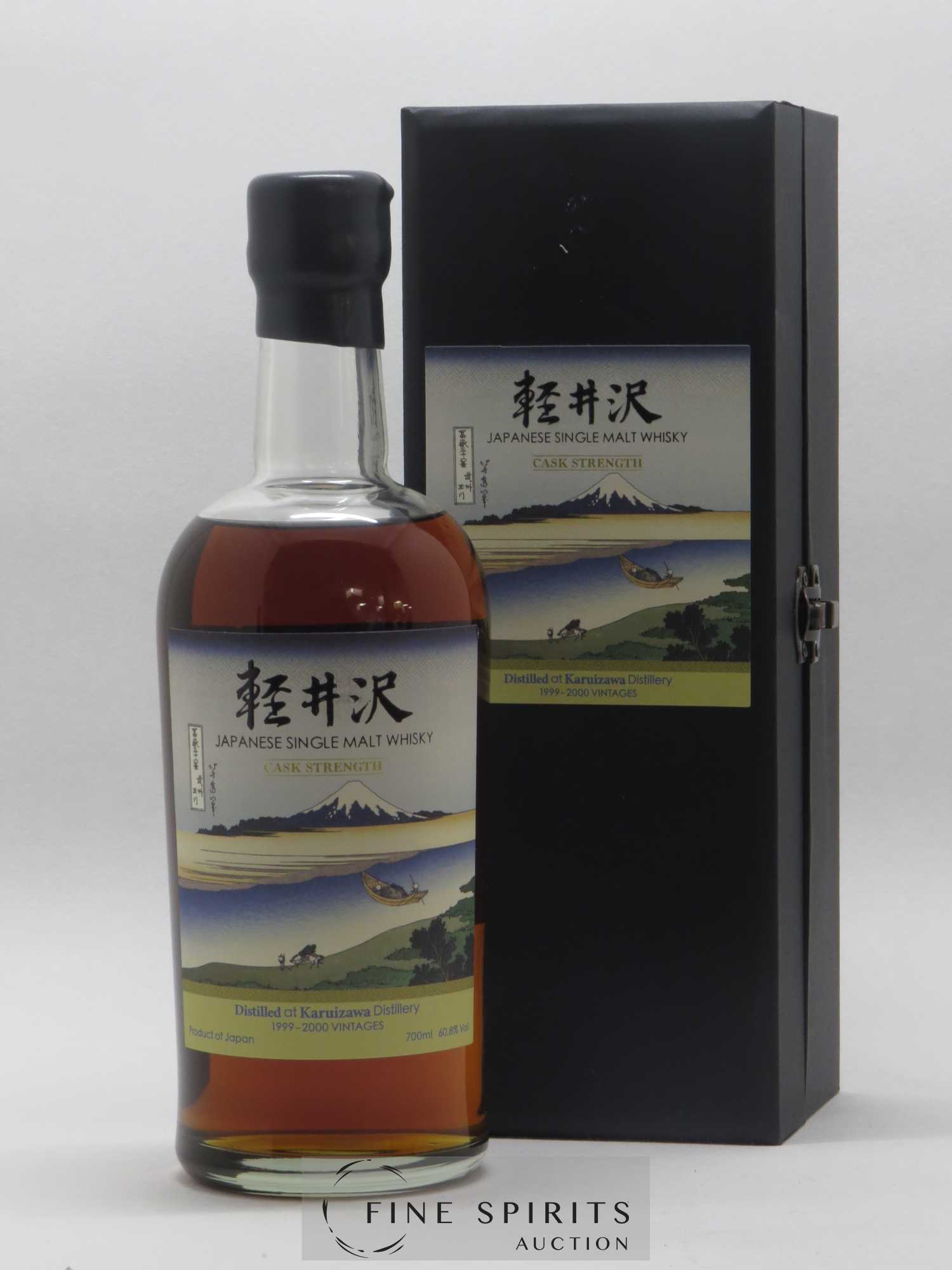 Karuizawa Of. Vintage 1999 & 2000 Batch 22 - Cask Strength Mount Fuji Serie - Lot de 1 bouteille - 0