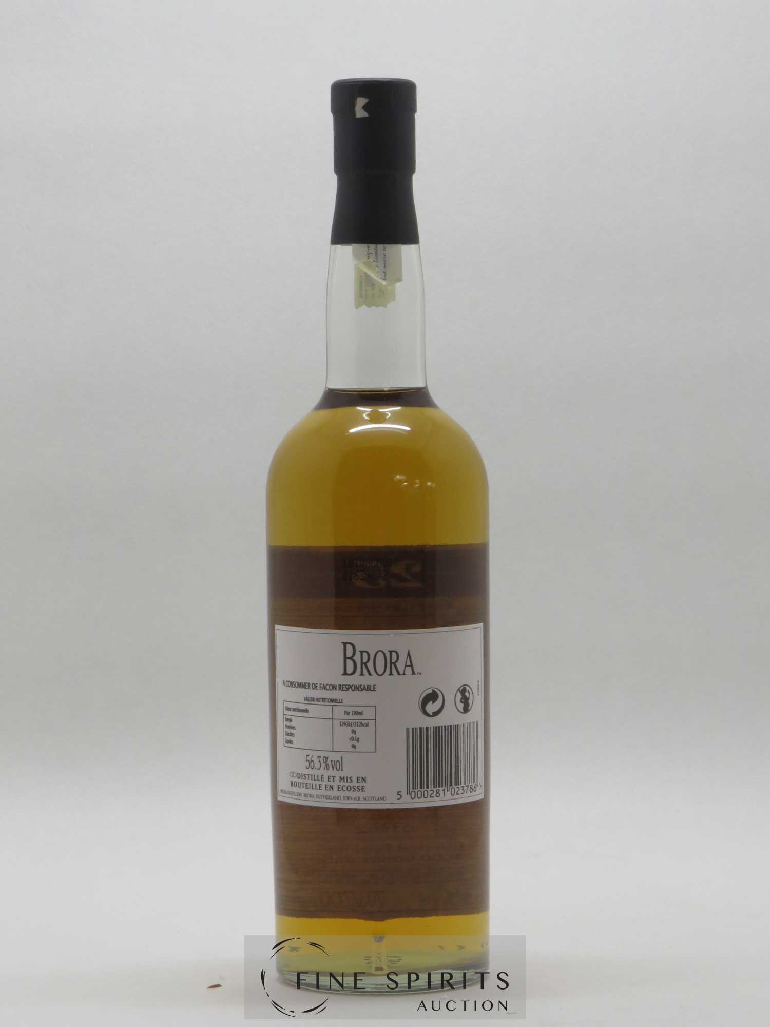 Brora 25 years Of. Natural Cask Strength One of 3000 - bottled 2008 Limited Bottling - Lot de 1 bouteille - 2