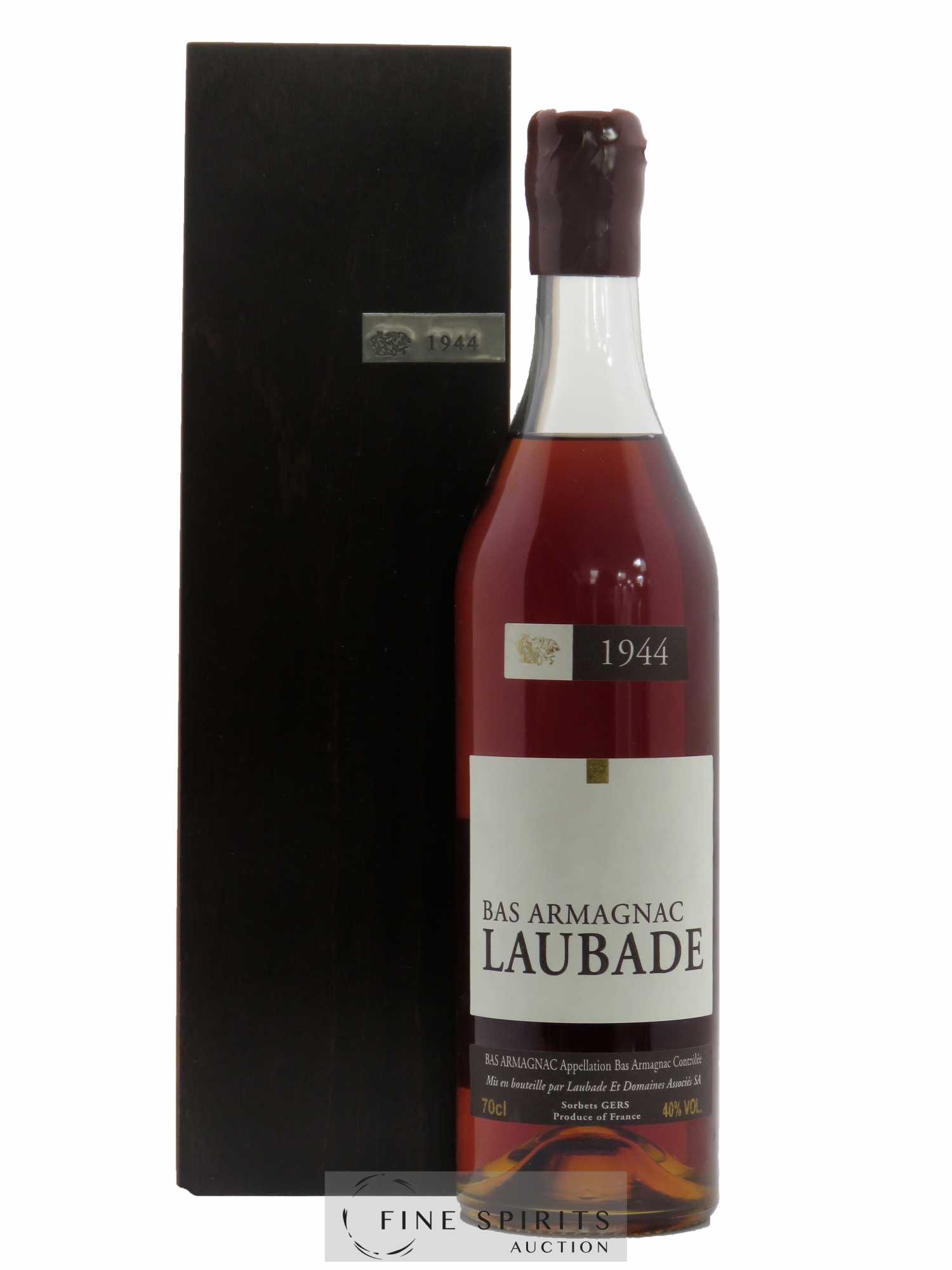 Laubade 1944 Of. bottled 2004 - Posten von 1 Flasche - 0
