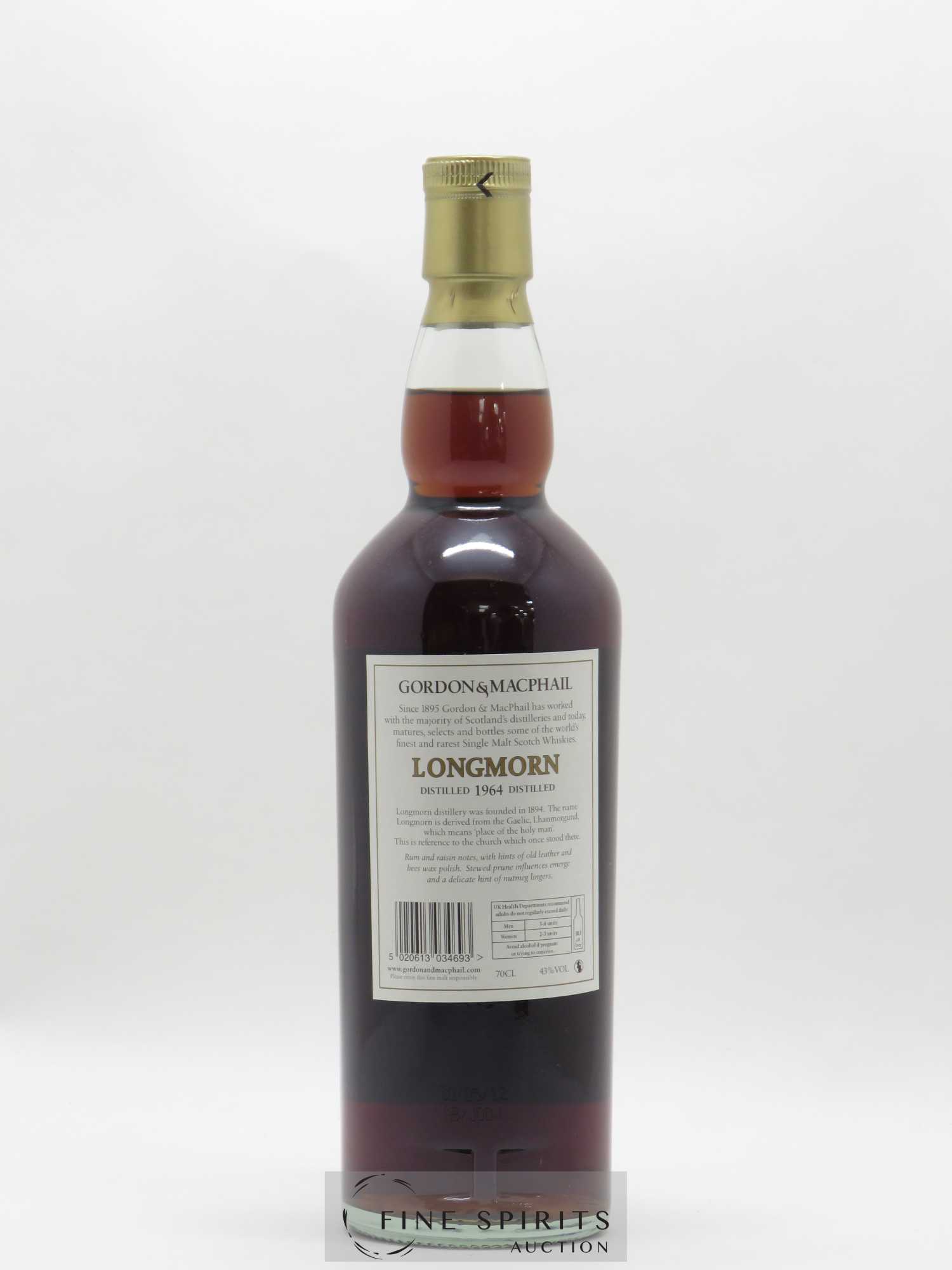 Longmorn 1964 Gordon & MacPhail bottled 2012 Special Quality - Lot de 1 bouteille - 1