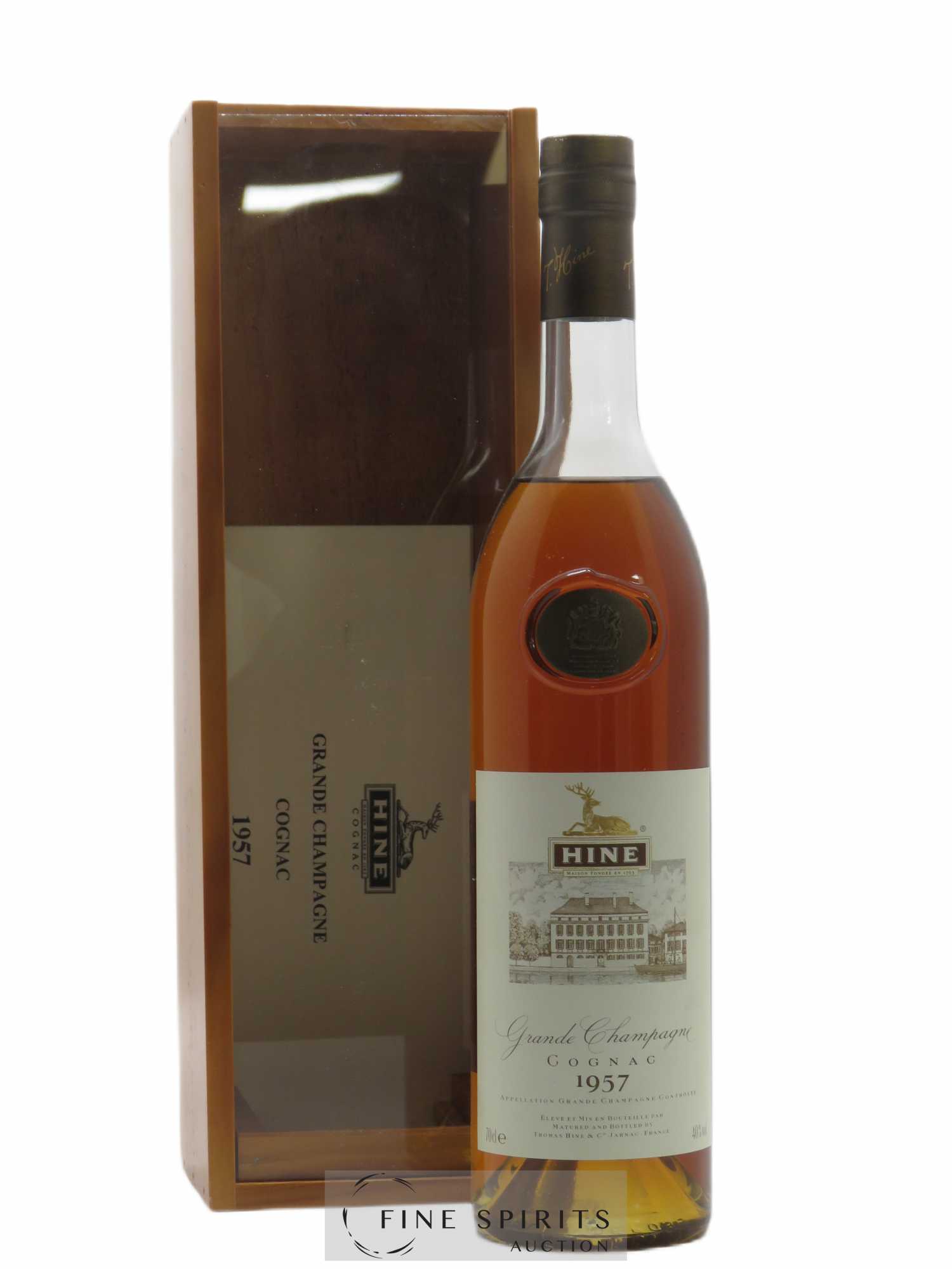 Hine 1957 Of. - Posten von 1 Flasche - 0