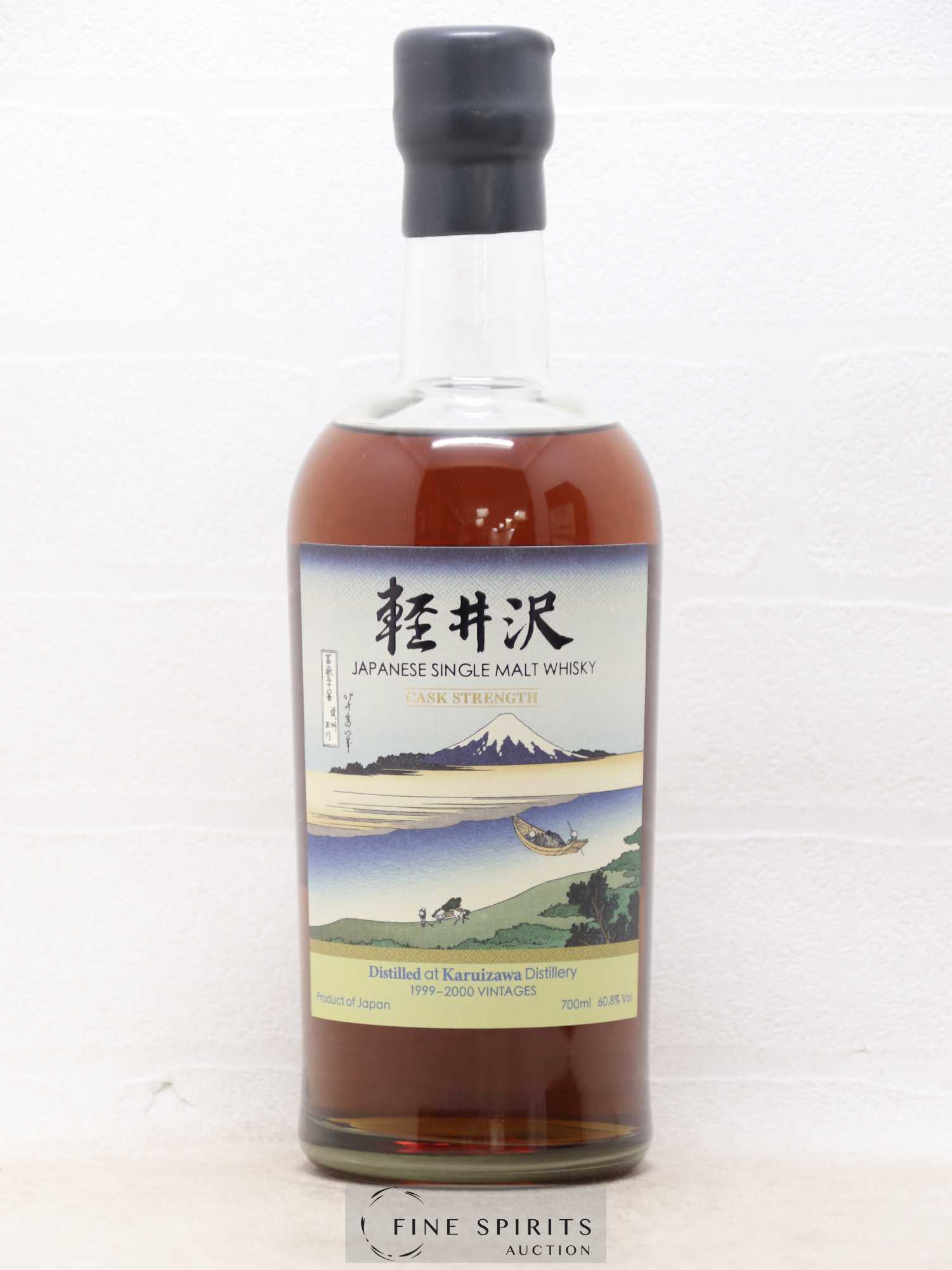 Karuizawa Of. Vintage 1999 & 2000 Batch 22 - Cask Strength Mount Fuji Serie - Lot de 1 bouteille - 1