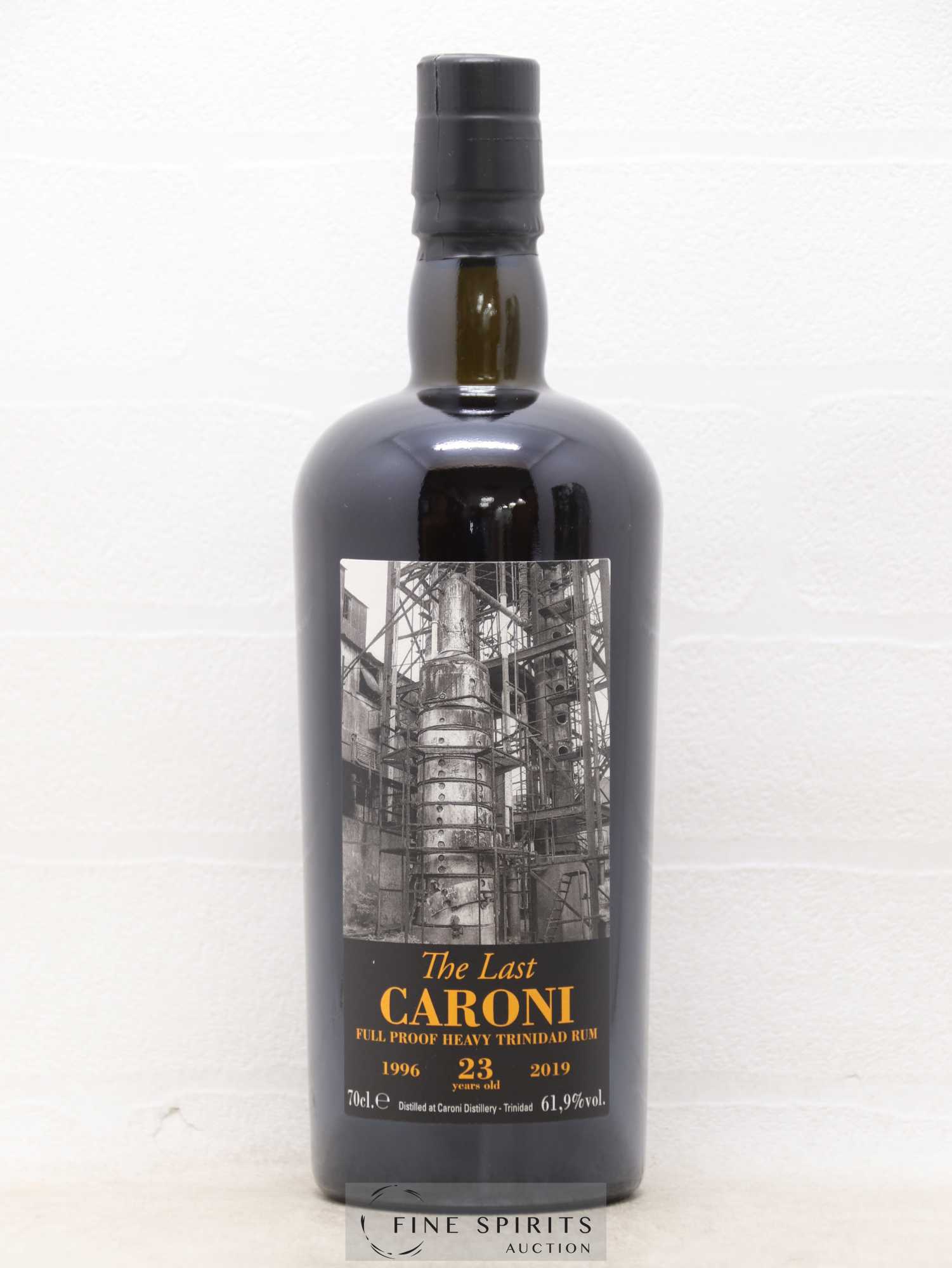 Caroni 23 years 1996 Velier The Last 39th Release - bottled 2019 Full Proof LM&V Import - Lot de 1 bouteille - 1