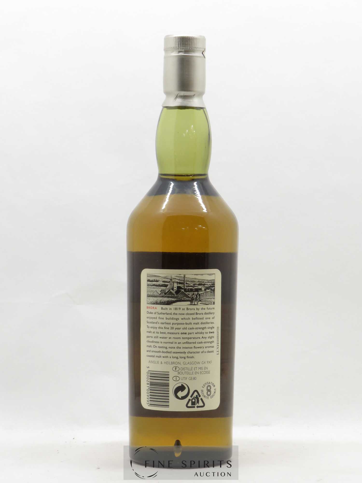 Brora 20 years 1975 Of. Rare Malts Selection Natural Cask Strengh Limited Edition - Lot de 1 bouteille - 2