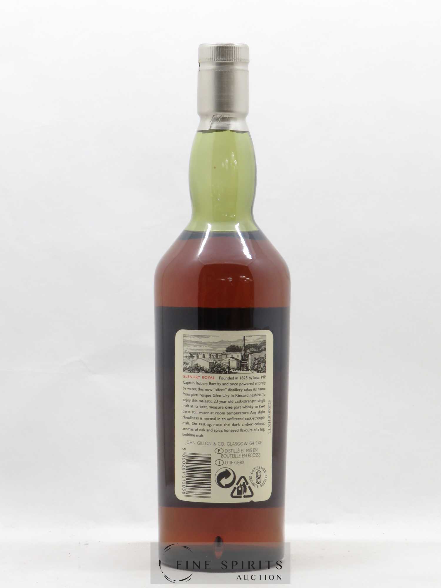 Glenury Royal 23 years 1971 Of. Rare Malts Selection Natural Cask Strengh Limited Edition - Lot de 1 bouteille - 2