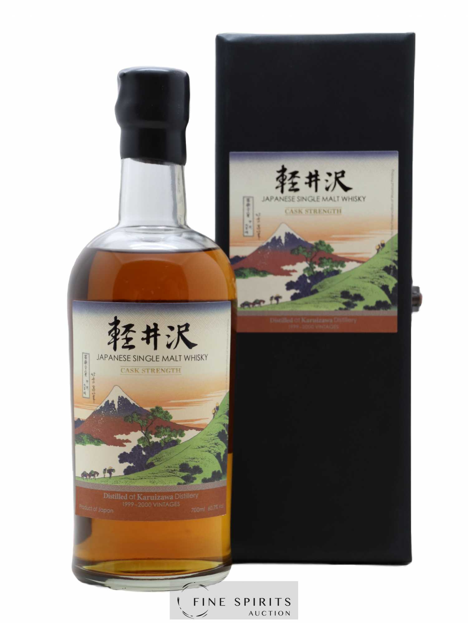 Karuizawa Of. Vintage 1999 & 2000 Batch 26 - Cask Strength Mount Fuji Serie - Lot de 1 bouteille - 0