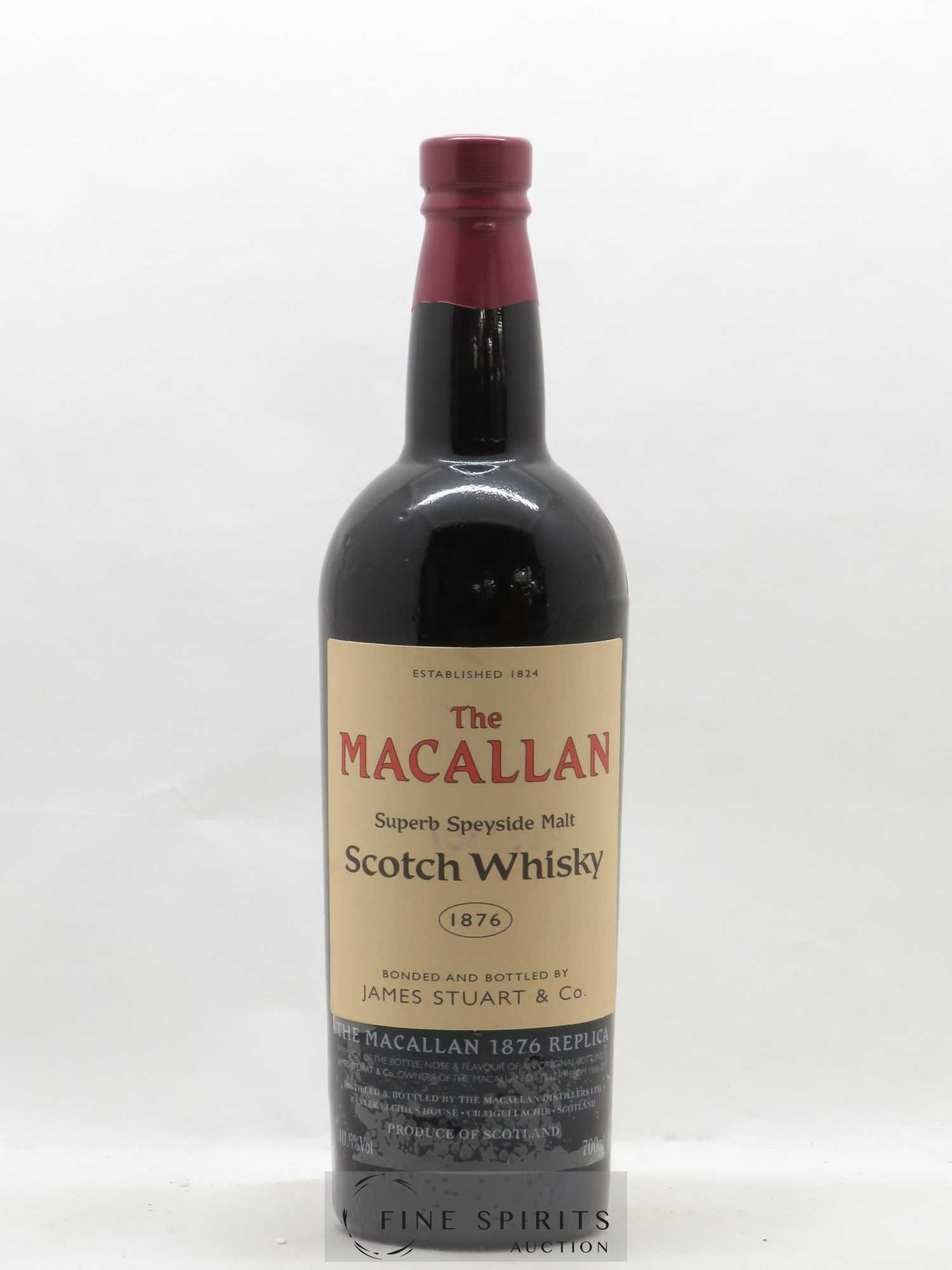 Macallan (The) 1876 Of. Replica - Lot de 1 bouteille - 1