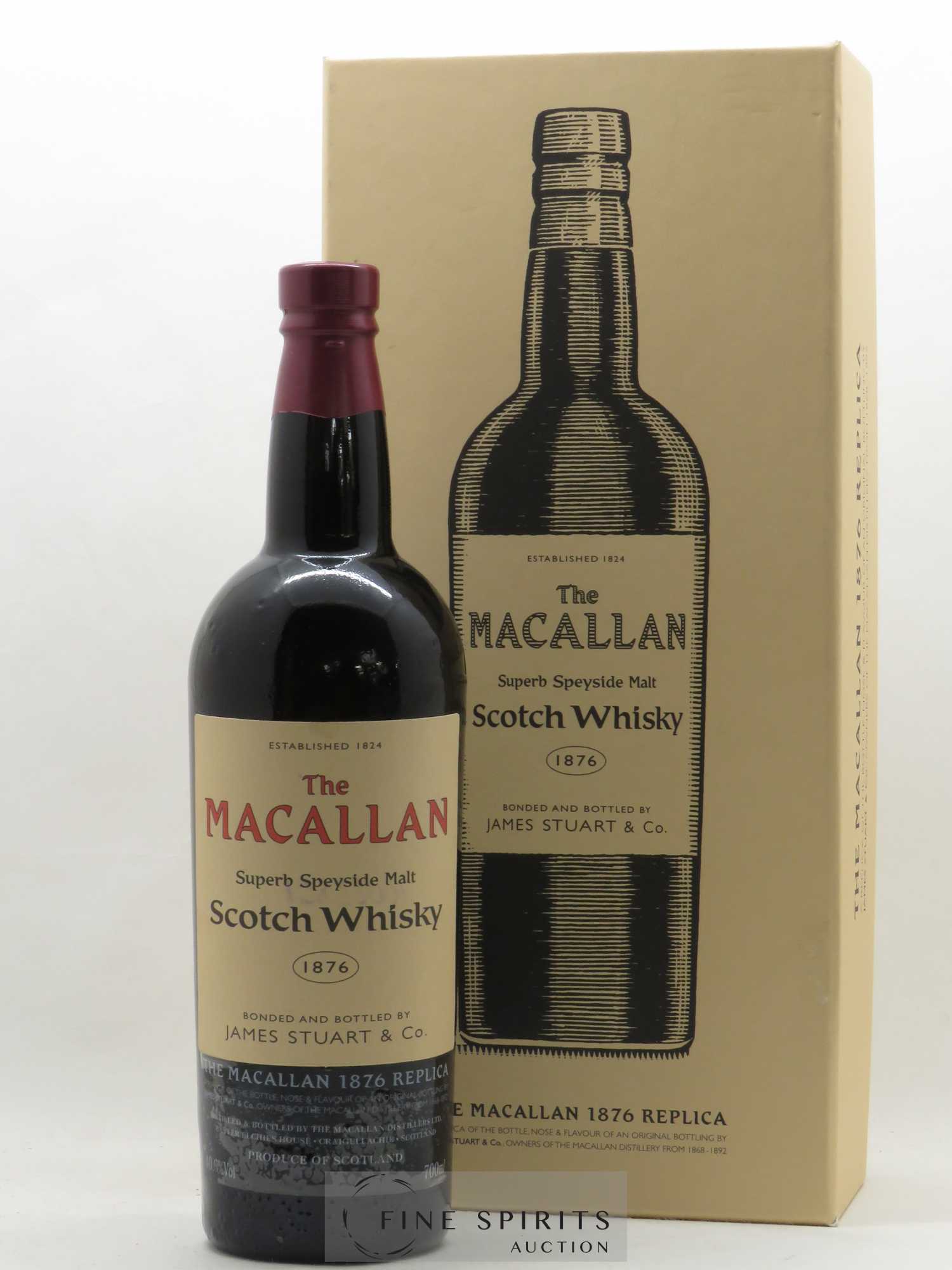 Macallan (The) 1876 Of. Replica - Lot de 1 bouteille - 0