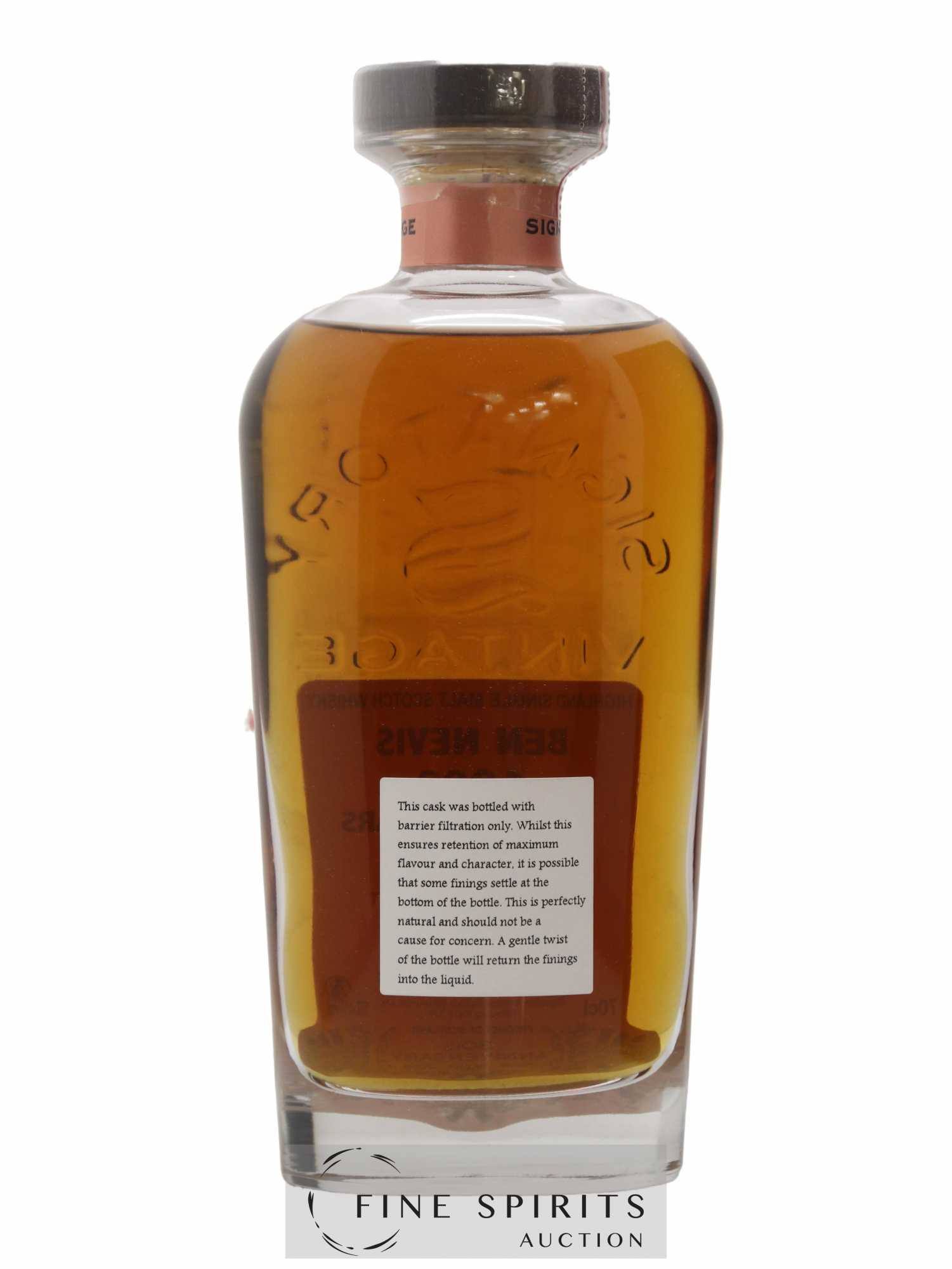 Ben Nevis 27 years 1990 Signatory Vintage 30th Anniversary Cask 1505 - Lotto di 1 bottiglia - 3