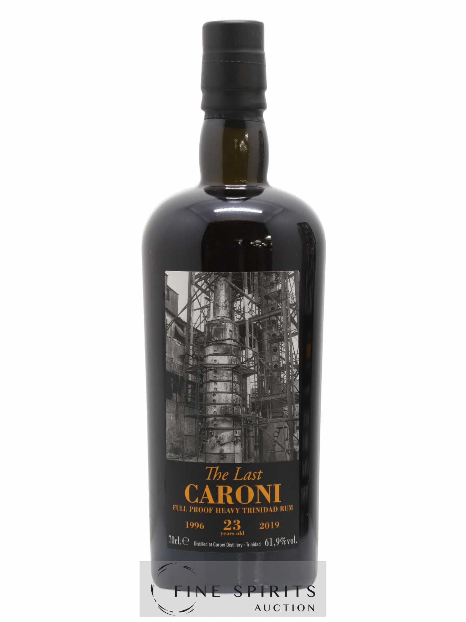 Caroni 23 years 1996 Velier The Last 39th Release - bottled 2019 Full Proof - Lot de 1 bouteille - 1