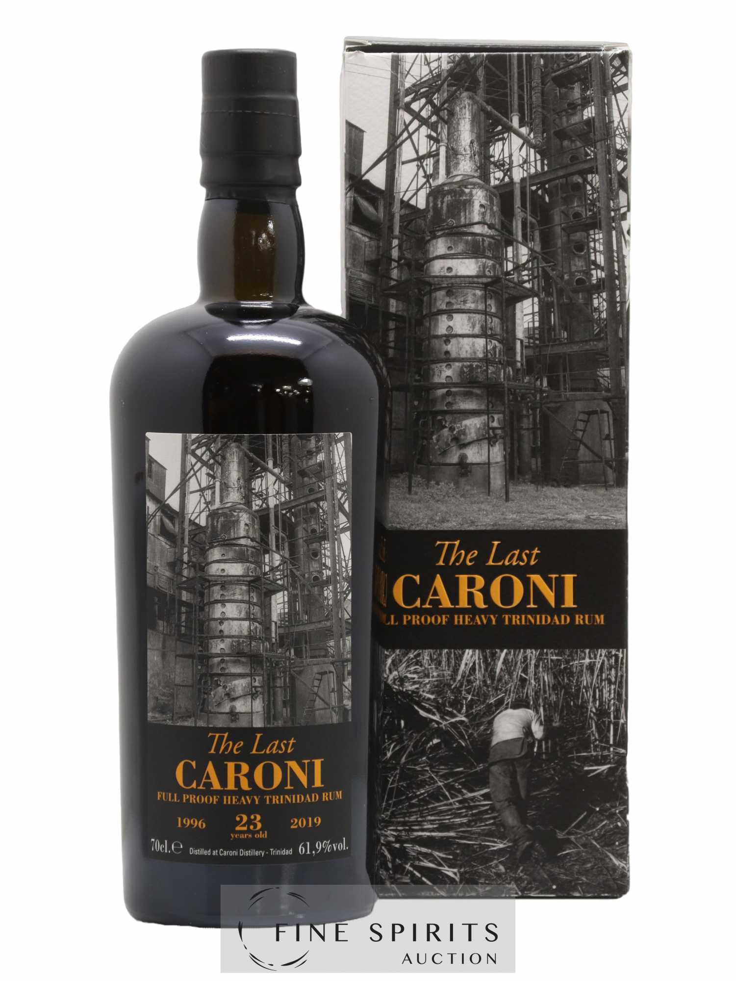 Caroni 23 years 1996 Velier The Last 39th Release - bottled 2019 Full Proof - Lot de 1 bouteille - 0