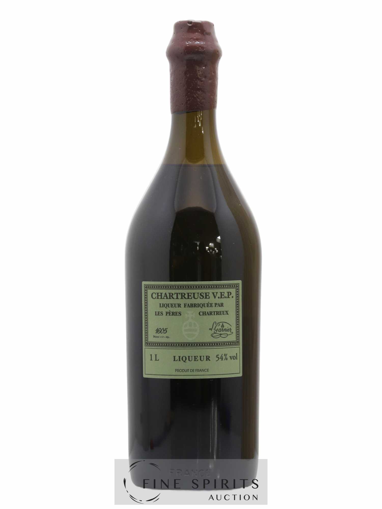 Chartreuse Of. Verte V.E.P. Mise 2022 - Posten von 1 Liter - 1