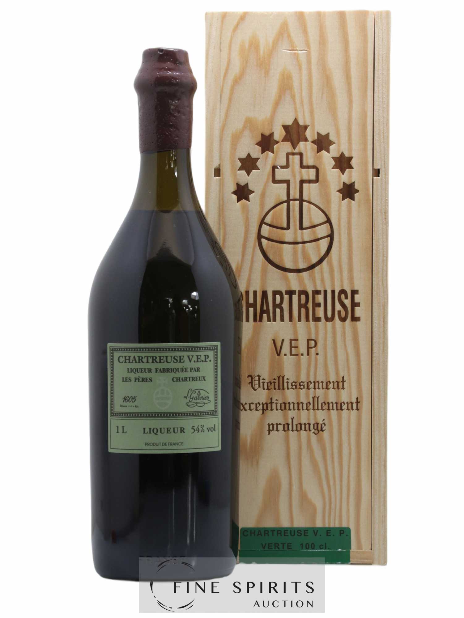 Chartreuse Of. Verte V.E.P. Mise 2022 - Posten von 1 Liter - 0