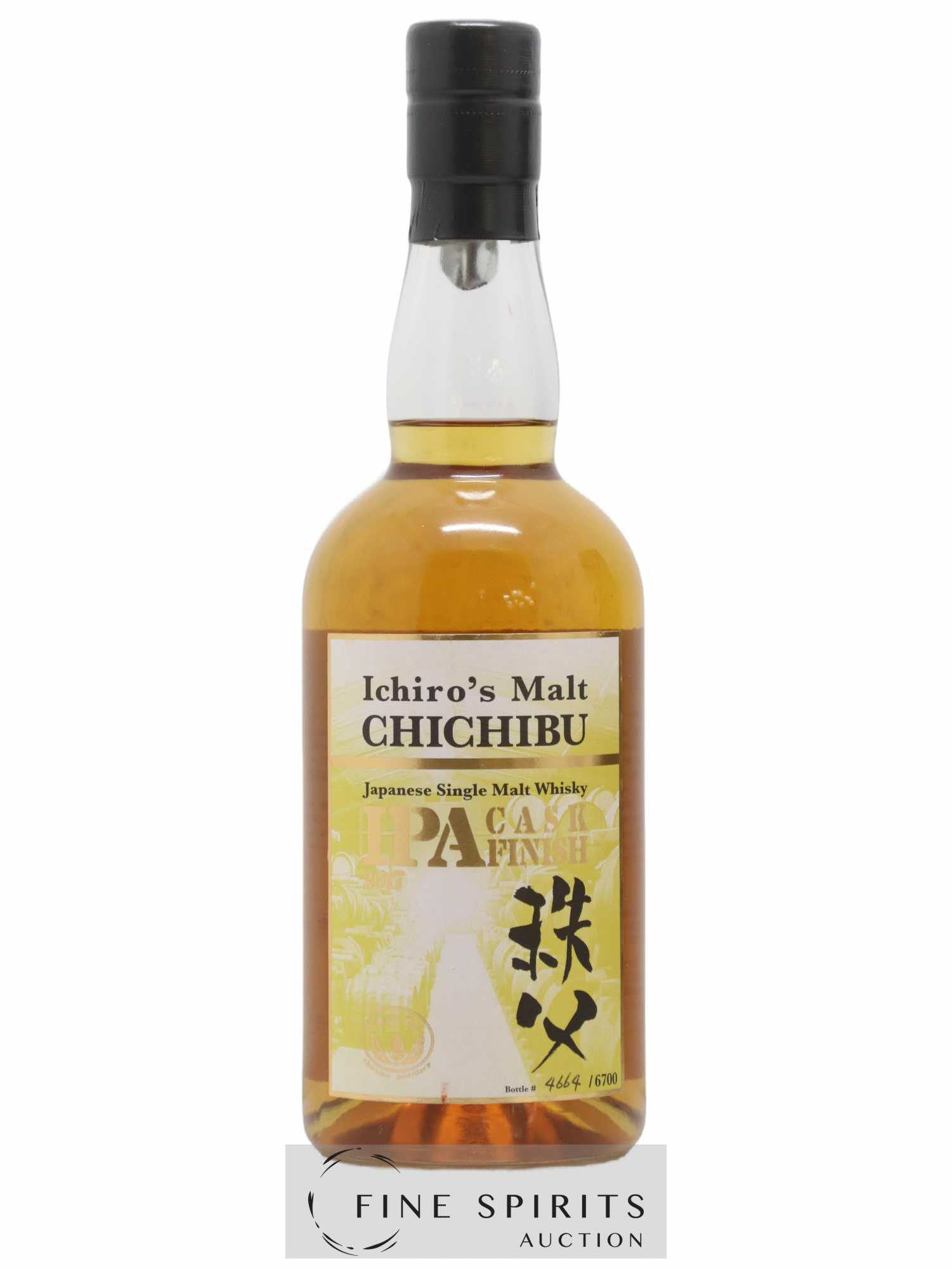 Chichibu Of. Ipa Cask Finish 2017 Release - One of 6700 Ichiro's Malt - Lot de 1 bouteille - 1