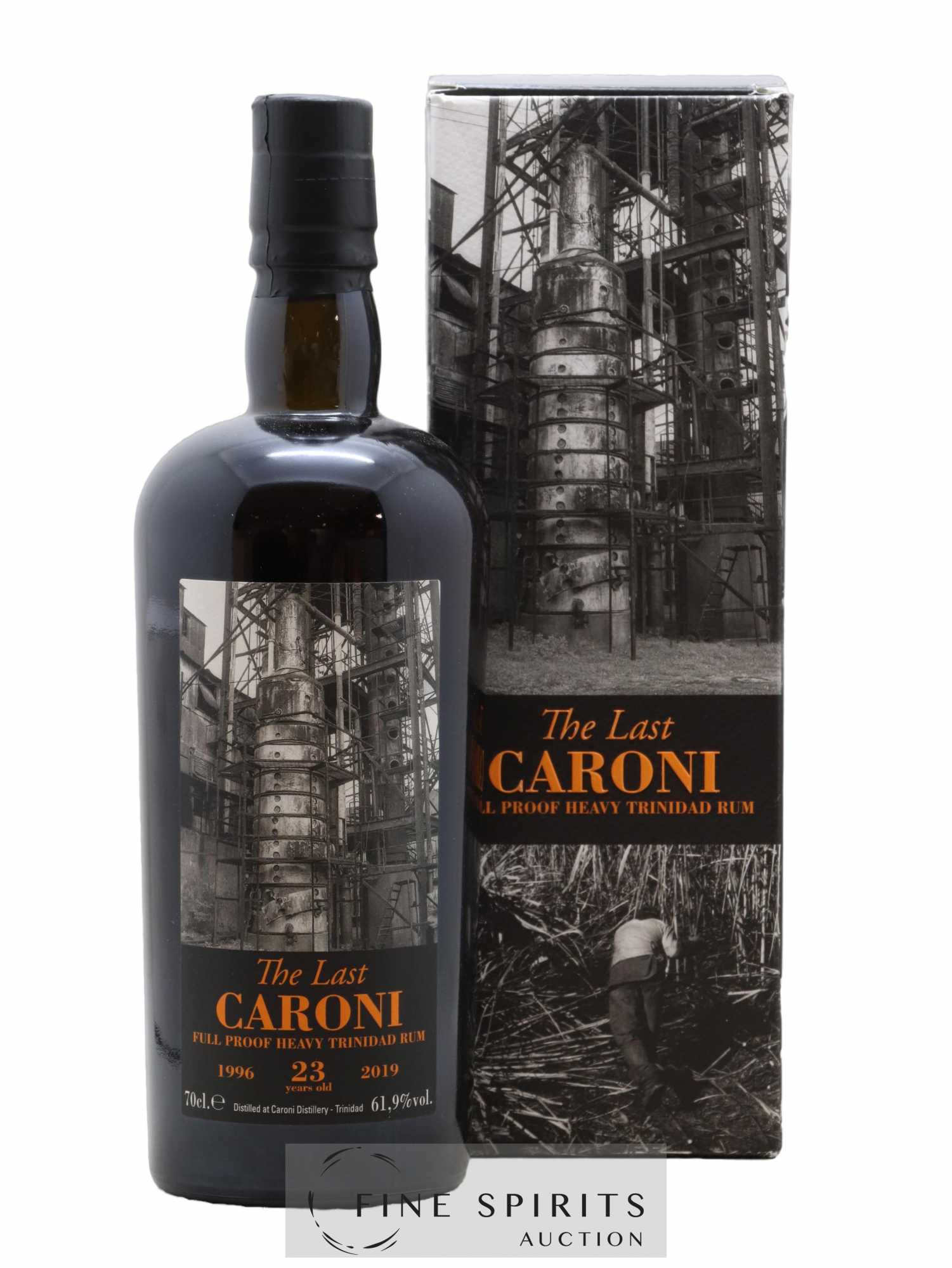 Caroni 23 years 1996 Velier The Last 39th Release - bottled 2019 Full Proof - Lot de 1 bouteille - 0