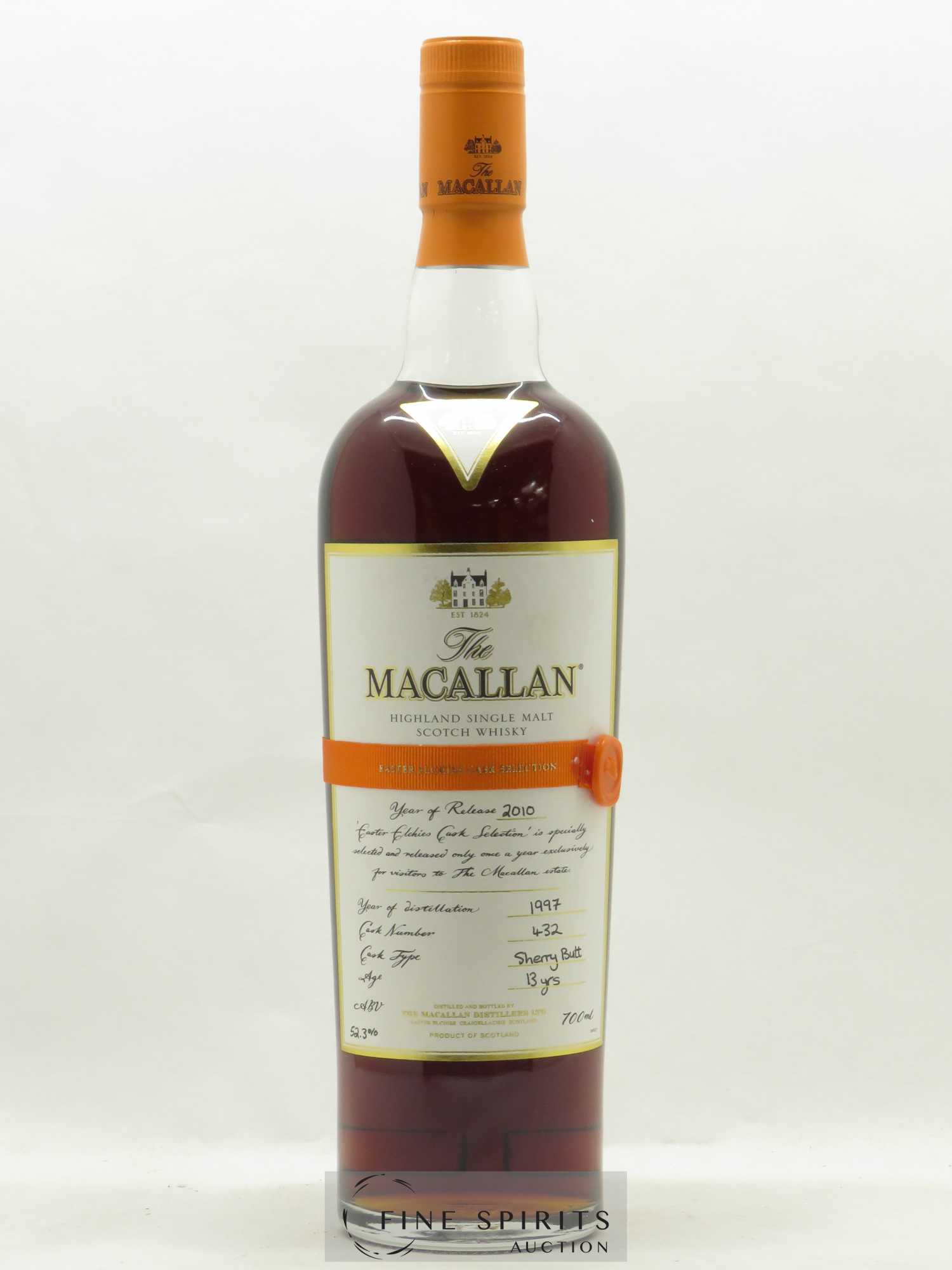 Macallan (The) 13 years 1997 Of. Sherry Butt Easter Elchies Cask - Lot de 1 bouteille - 1