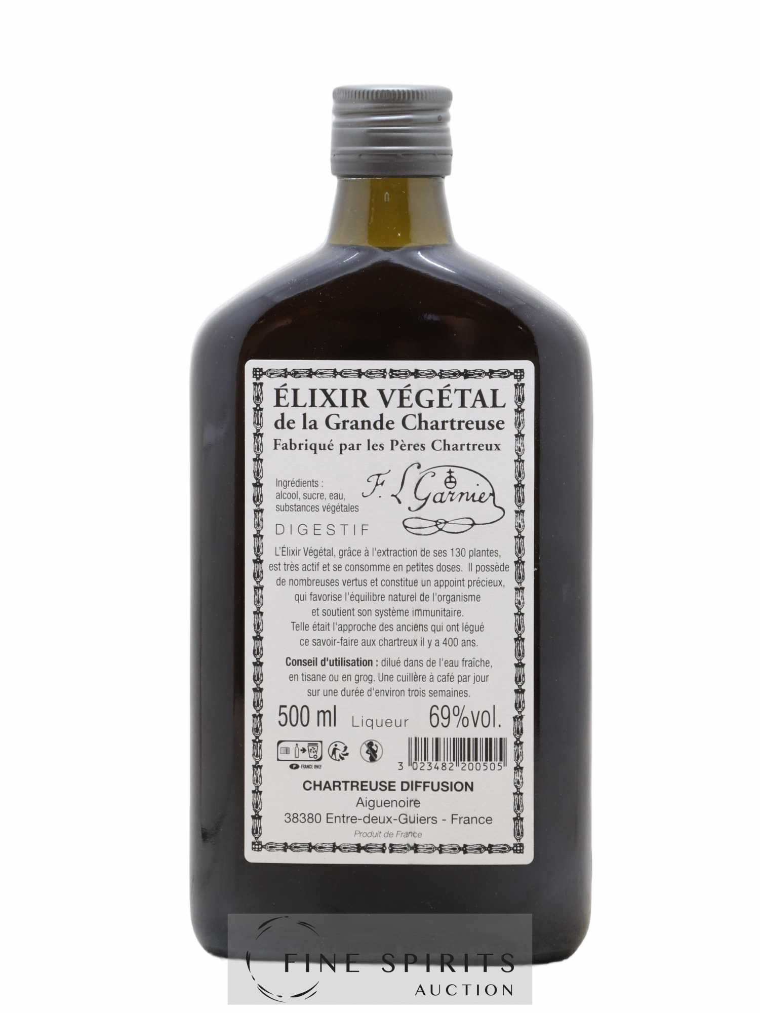 Chartreuse Of. Elixir Végétal - Posten von 1 Flasche - 0