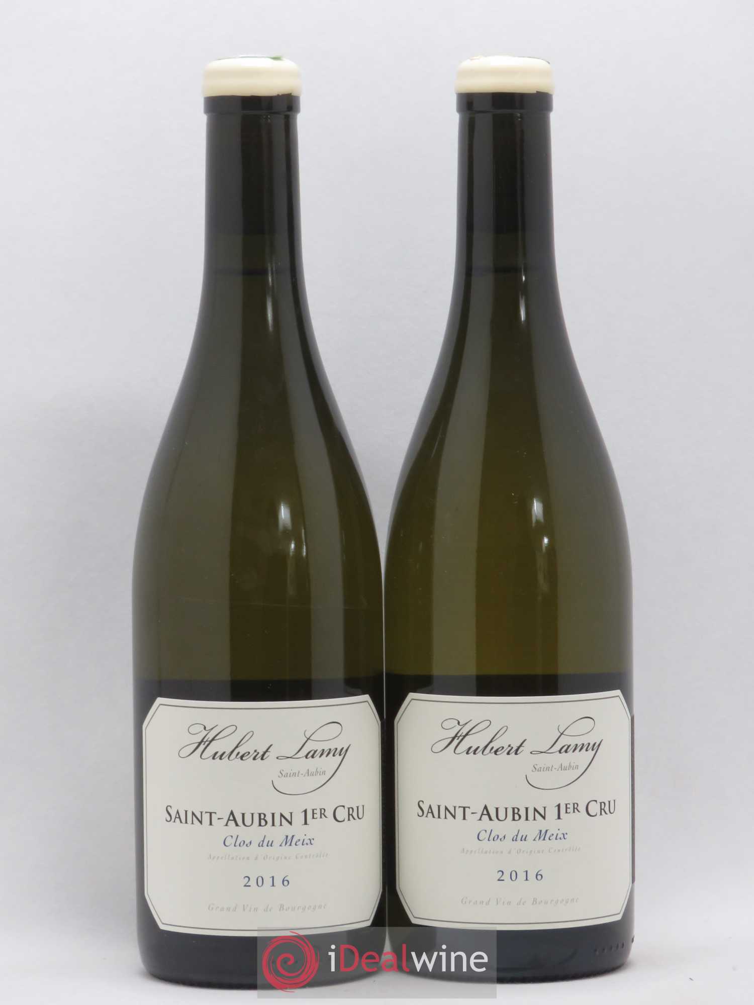 Saint-Aubin 1er Cru Clos du Meix Hubert Lamy 2016 - Posten von 2 Flaschen - 0