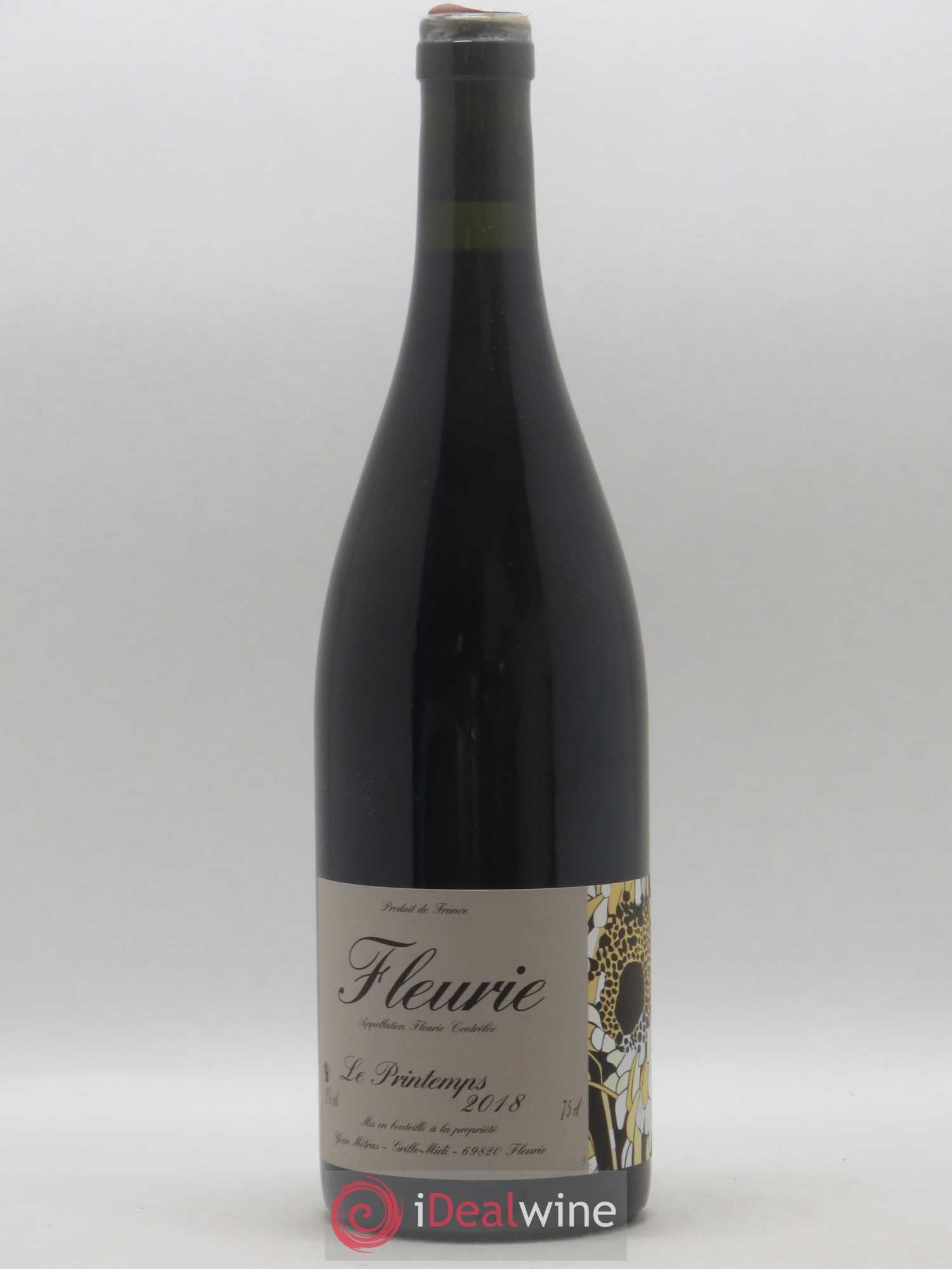 Fleurie Le Printemps Yvon Métras 2018 - Lot de 1 bouteille - 0