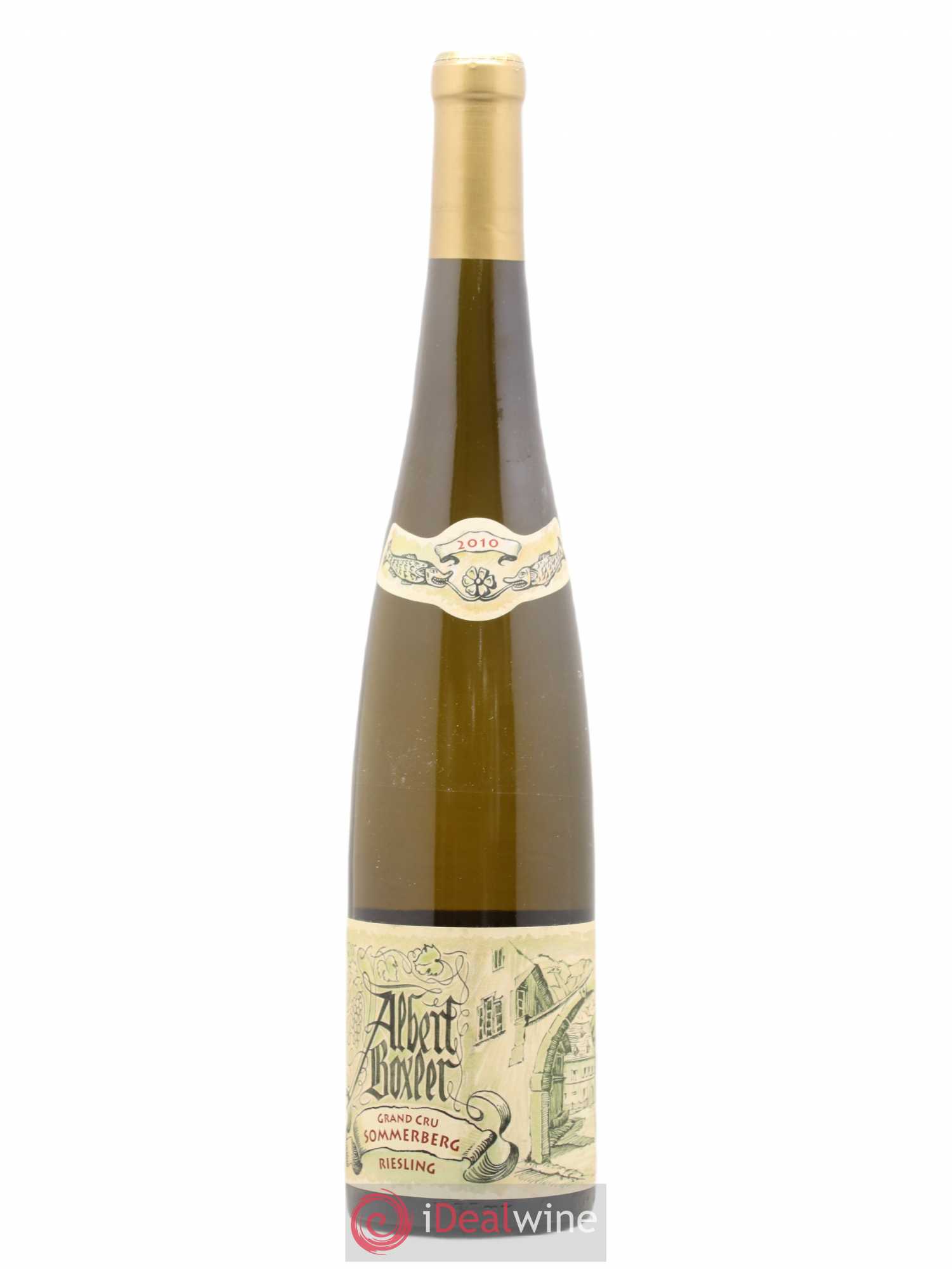 Alsace Riesling Grand Cru Sommerberg Albert Boxler E 2010 - Lot de 1 bouteille - 0