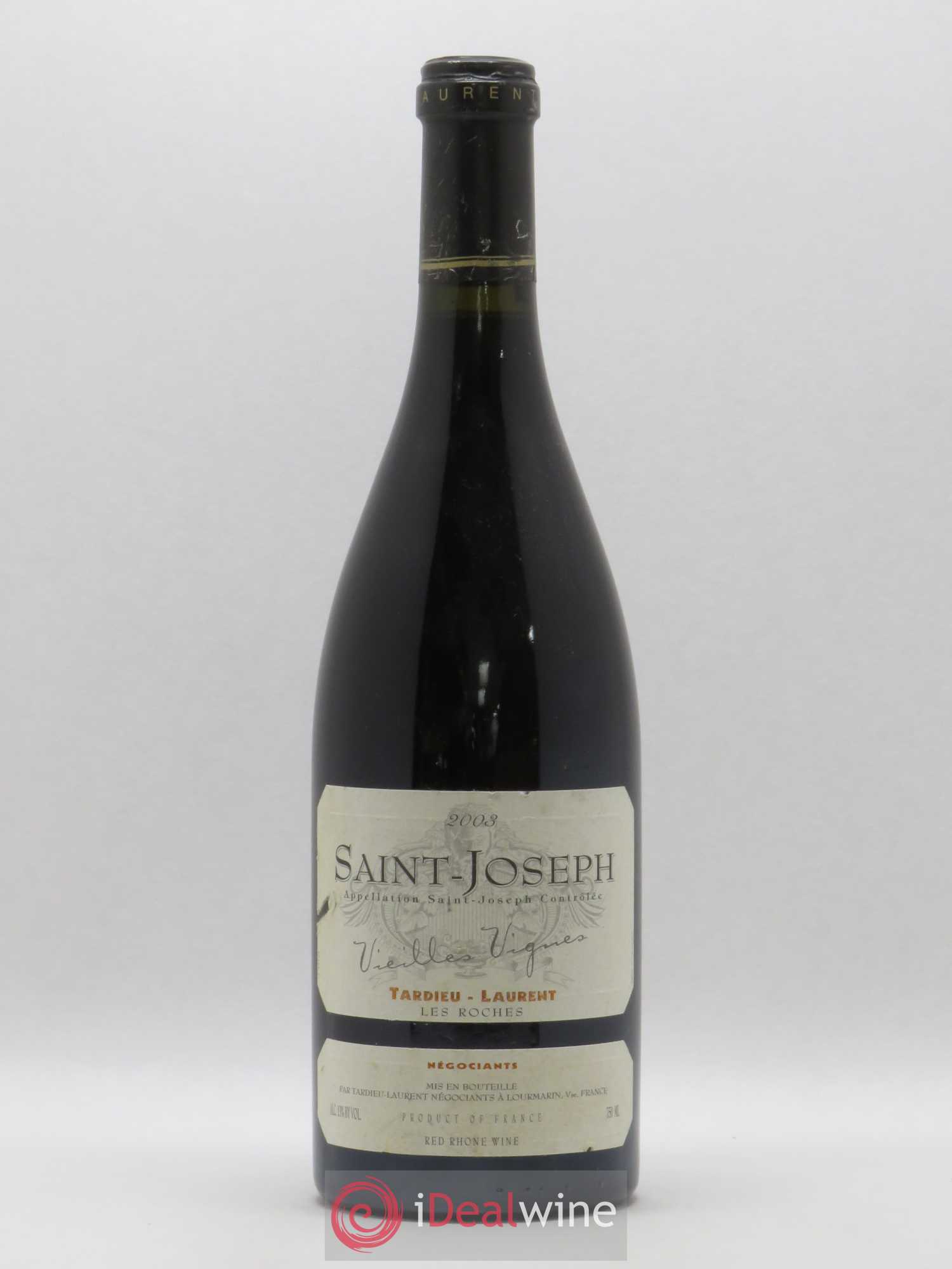 Saint-Joseph Vieilles vignes Maison Tardieu-Laurent 2003 - Lot de 1 bouteille - 0