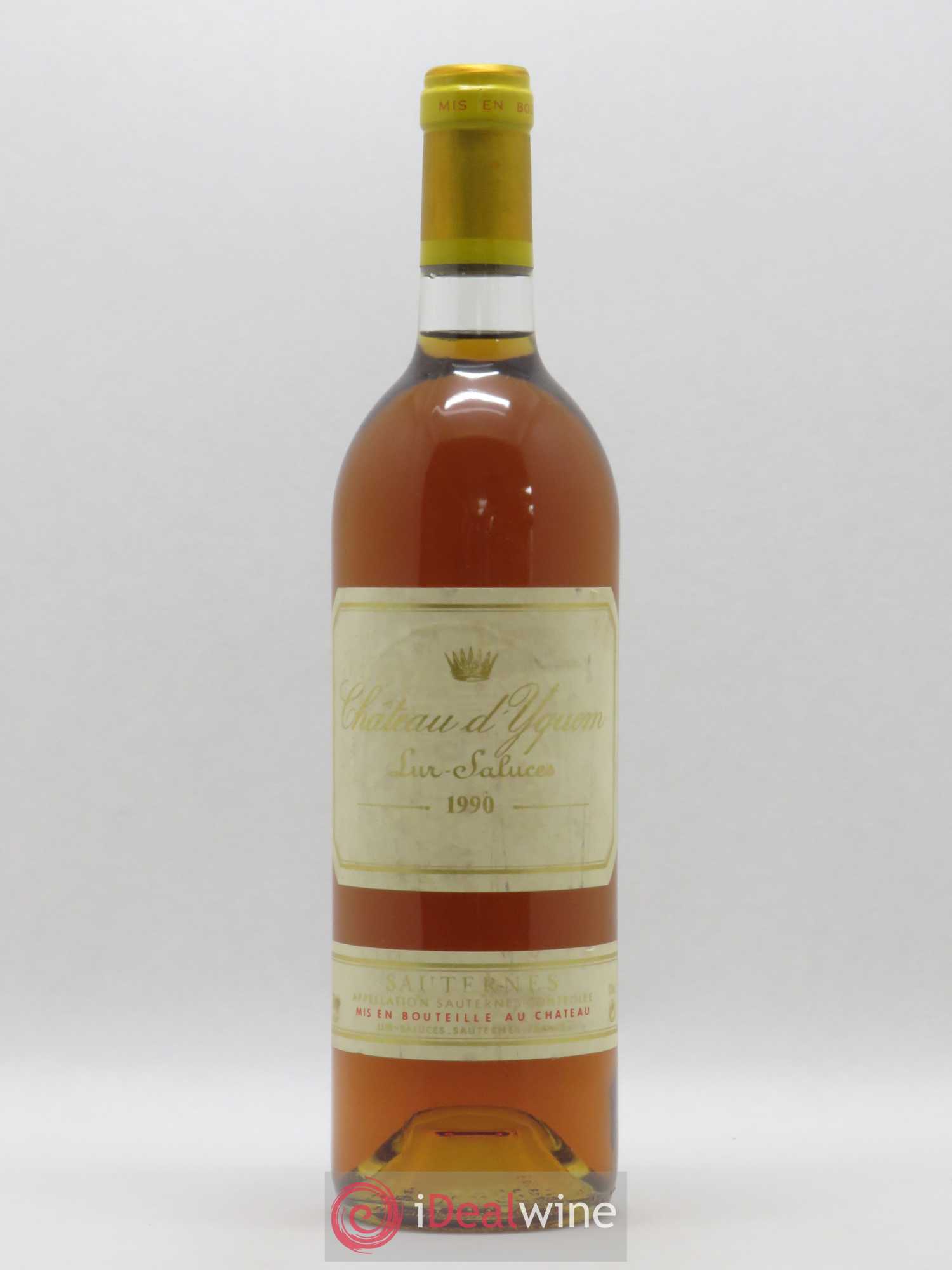 Château d' Yquem 1er Cru Classé Supérieur 1990 - Lotto di 1 bottiglia - 0