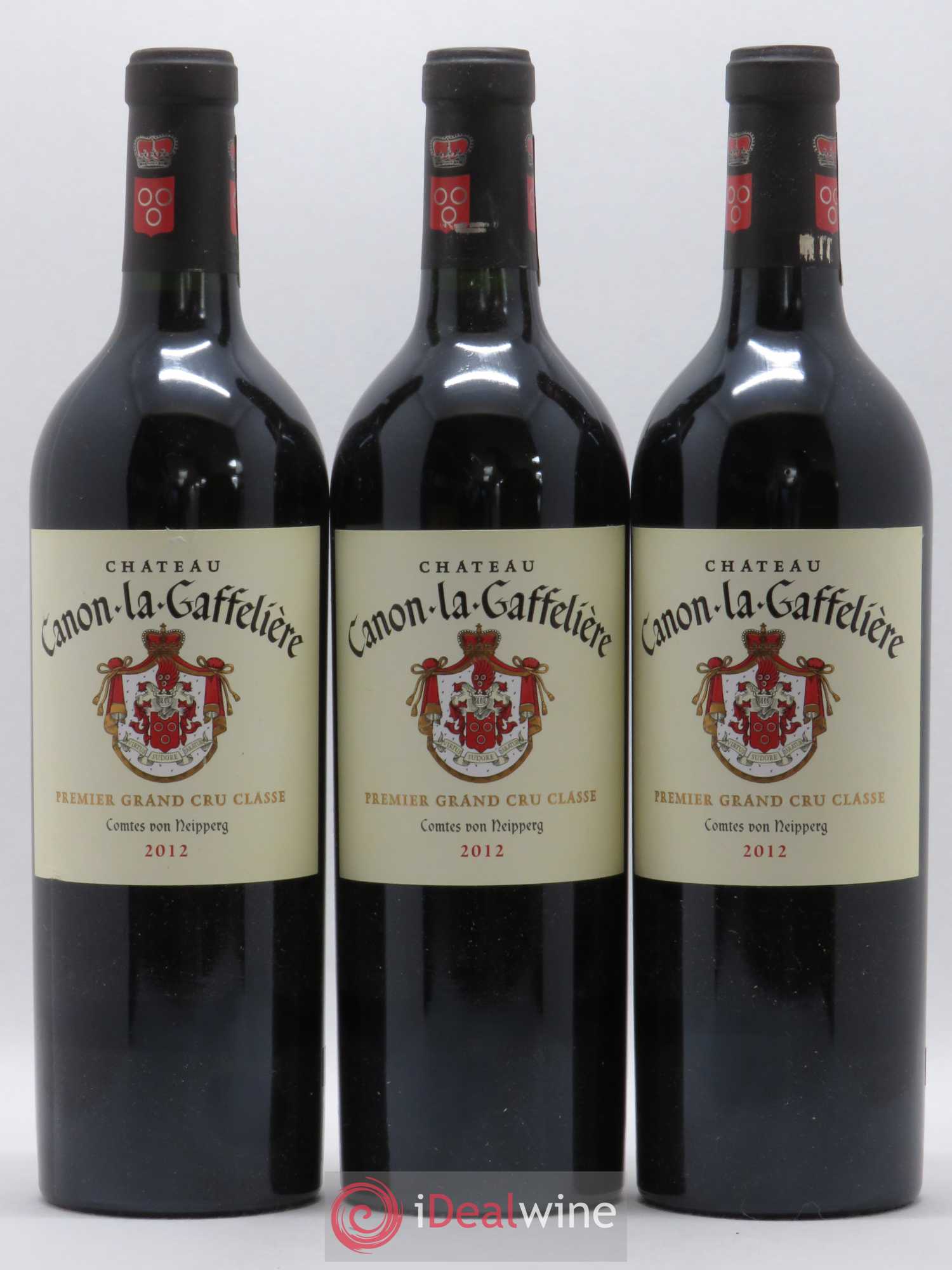 Château Canon la Gaffelière 1er Grand Cru Classé B 2012 - Lot de 12 bouteilles - 1