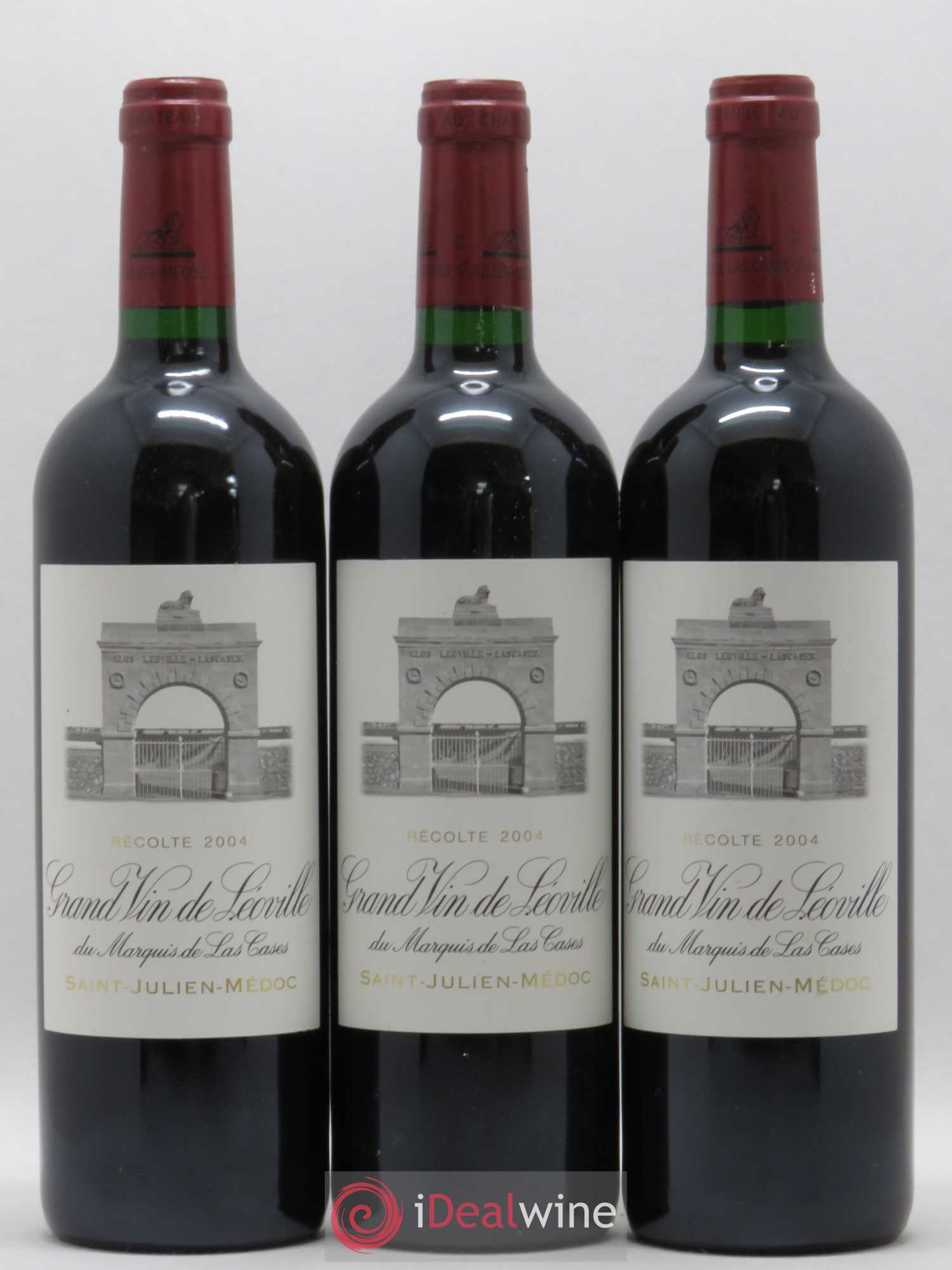 Château Léoville Las Cases 2ème Grand Cru Classé 2004 - Lot de 6 bouteilles - 1