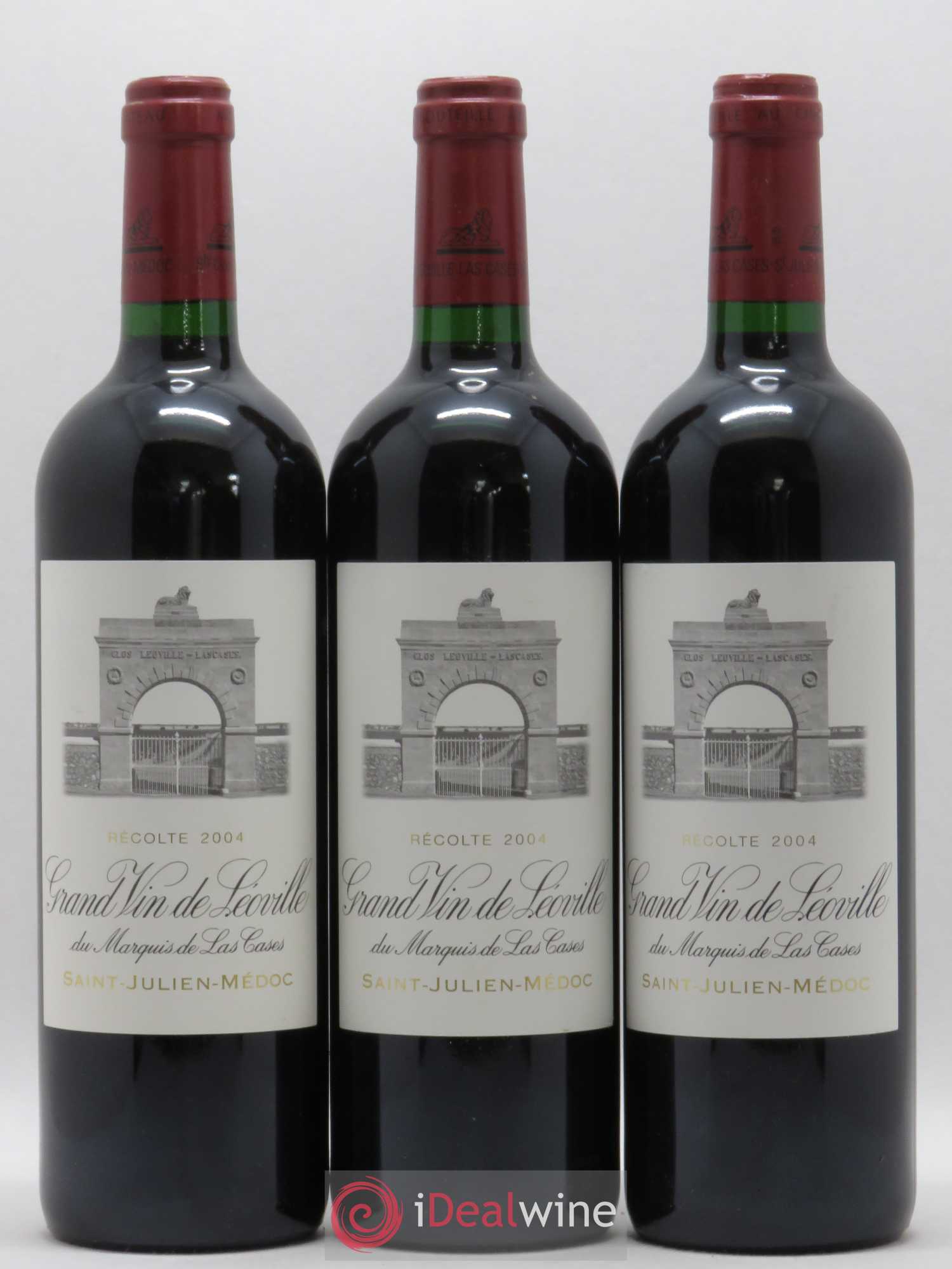 Château Léoville Las Cases 2ème Grand Cru Classé 2004 - Lot de 6 bouteilles - 2