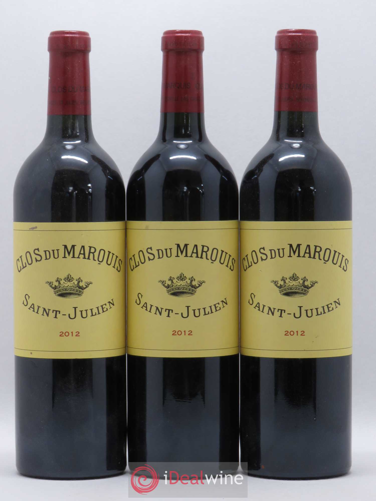 Clos du Marquis 2012 - Lot de 12 bouteilles - 1